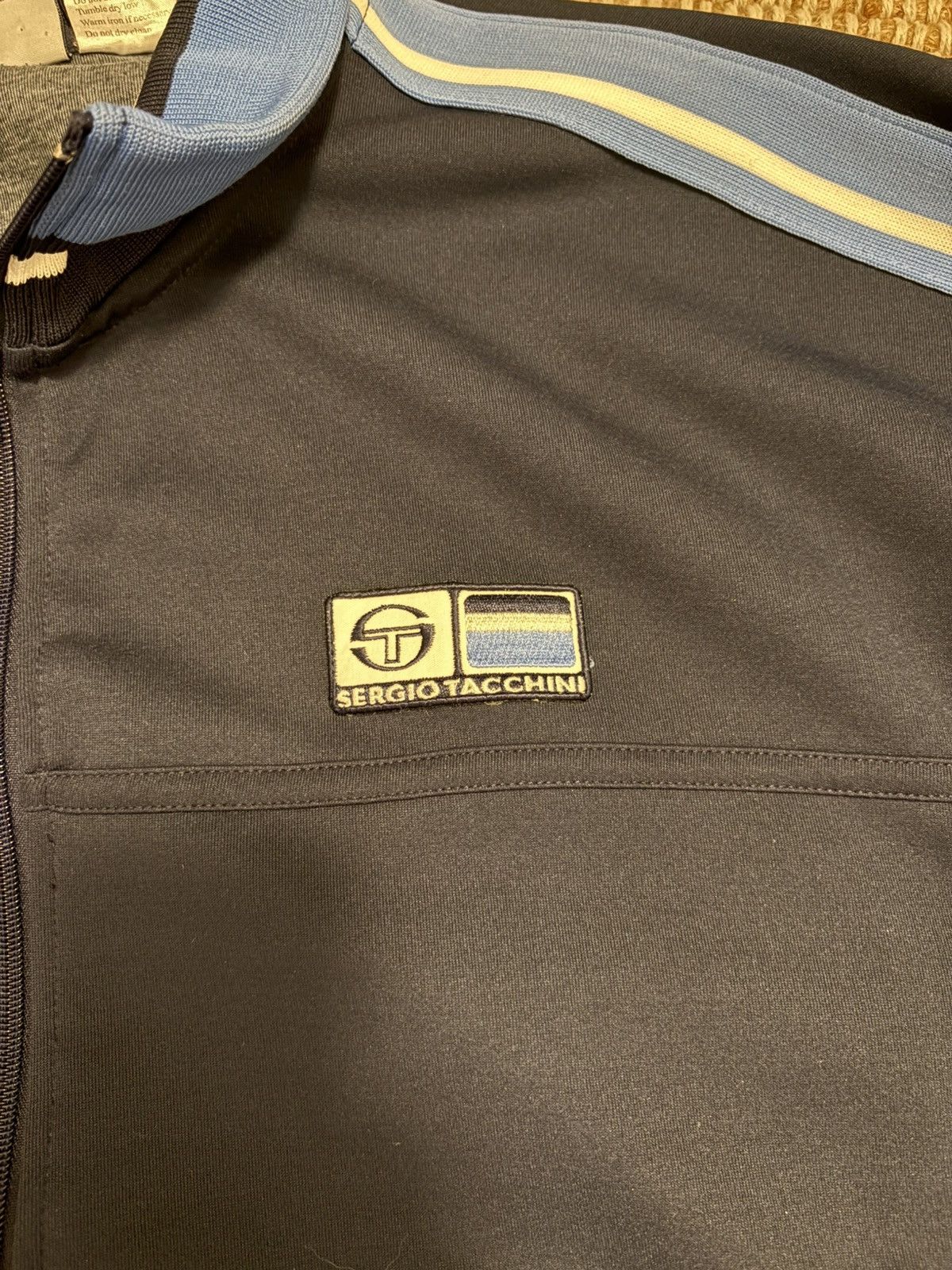Sergio Tacchini Vintage Sergio Tacchini Men Track Jacket Size 3 XL Full Zip Size US XXL / EU 58 / 5 - 4 Thumbnail