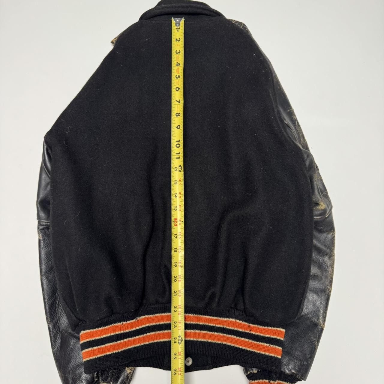 Vintage 1960s Syracuse University varsity jacket black and orange Size US L / EU 52-54 / 3 - 8 Thumbnail