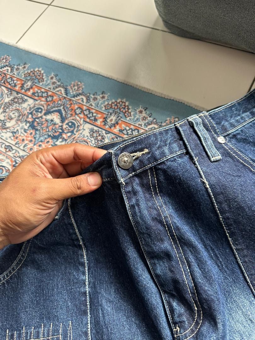 Makaveli × Vintage MAKAVELI TUPAC JEANS Size US 39 - 4 Thumbnail