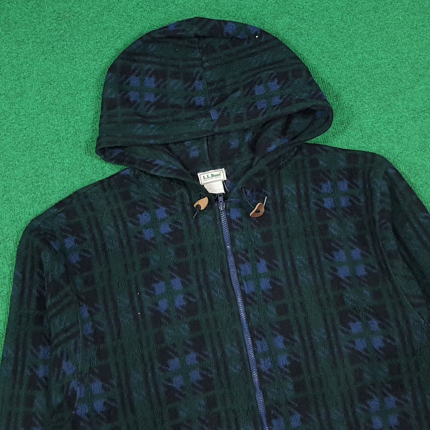 L.L. Bean Vintage L.L. Bean Fleece Outdoor Hoodie Jacket C278N2 Size US L / EU 52-54 / 3 - 2 Thumbnail