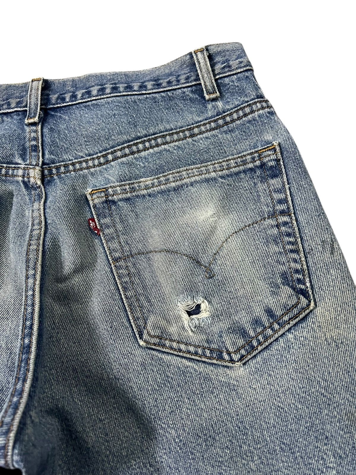 Levi's Flare jean Vintage Levi’s 517 Distress Painted Faded Jean Size US 32 / EU 48 - 20 Thumbnail