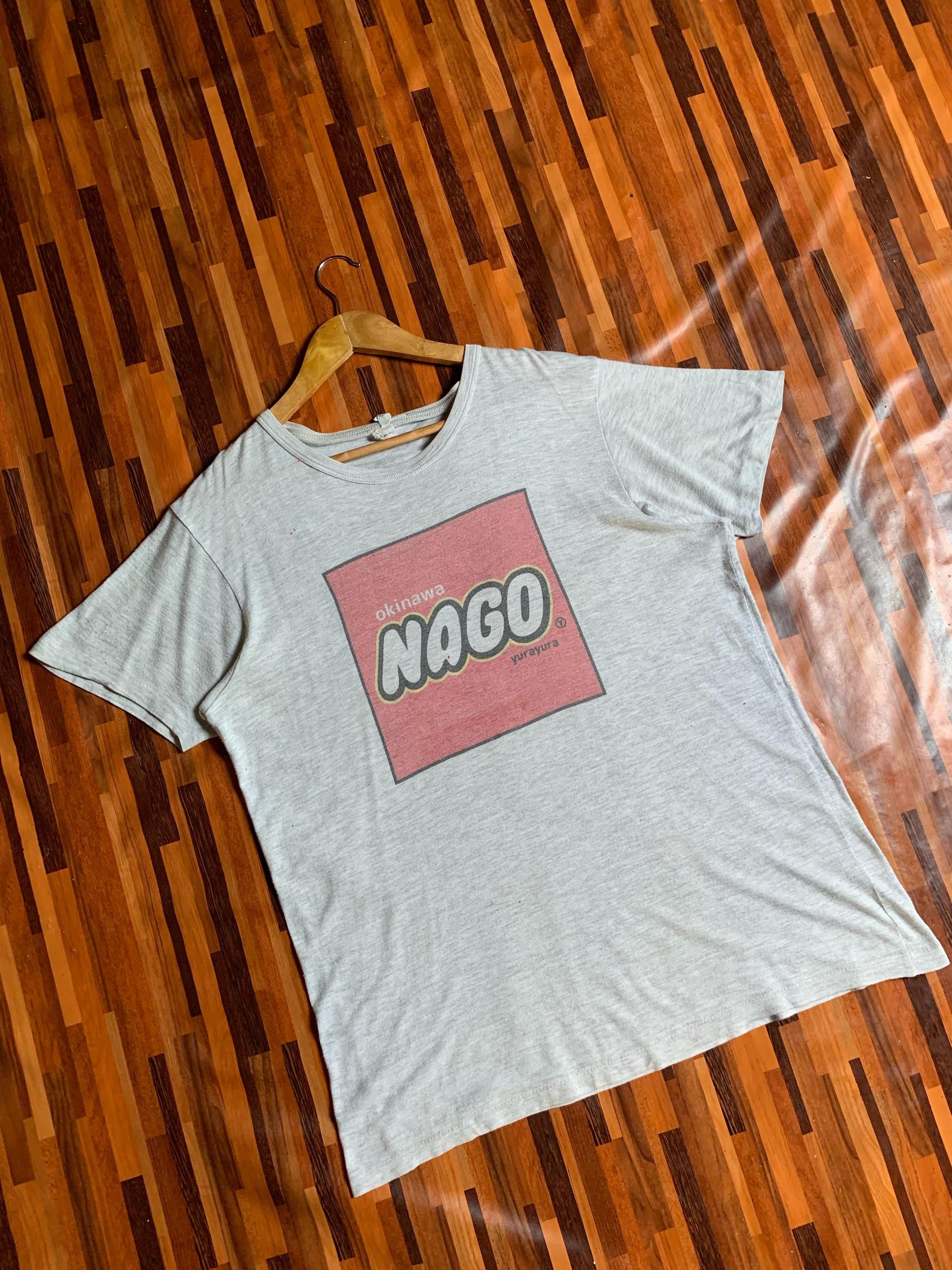 Vintage okinawa nago lego style Japan Anime Vintage T Shirt Size US L / EU 52-54 / 3 - 9 Thumbnail