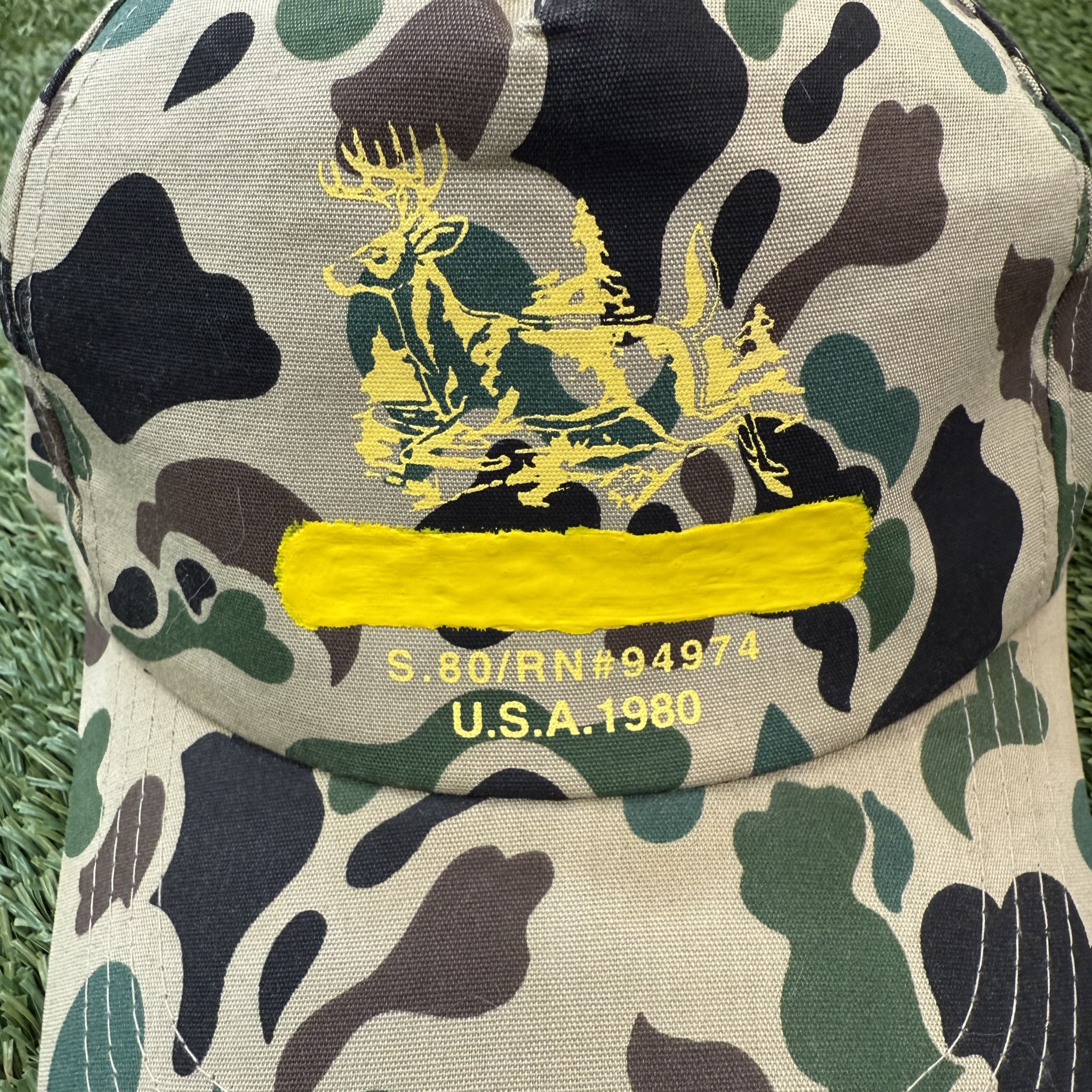 Stussy Vintage 1980s Stussy Camo Hat Made in Korea Size ONE SIZE - 2 Thumbnail