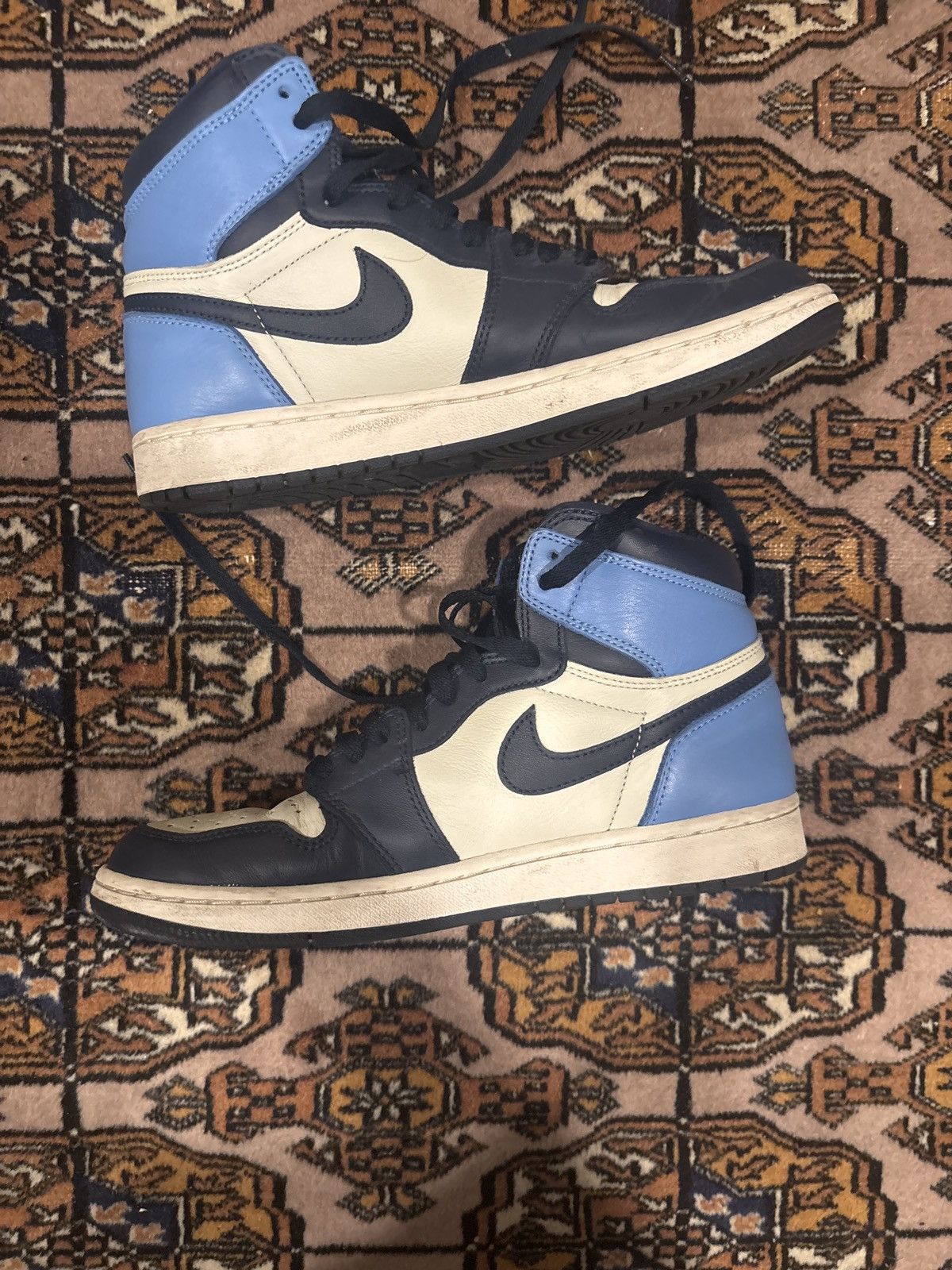 Nike Jordan 1 Obsidian Blue Size US 8.5 / EU 41-42 - 2 Thumbnail