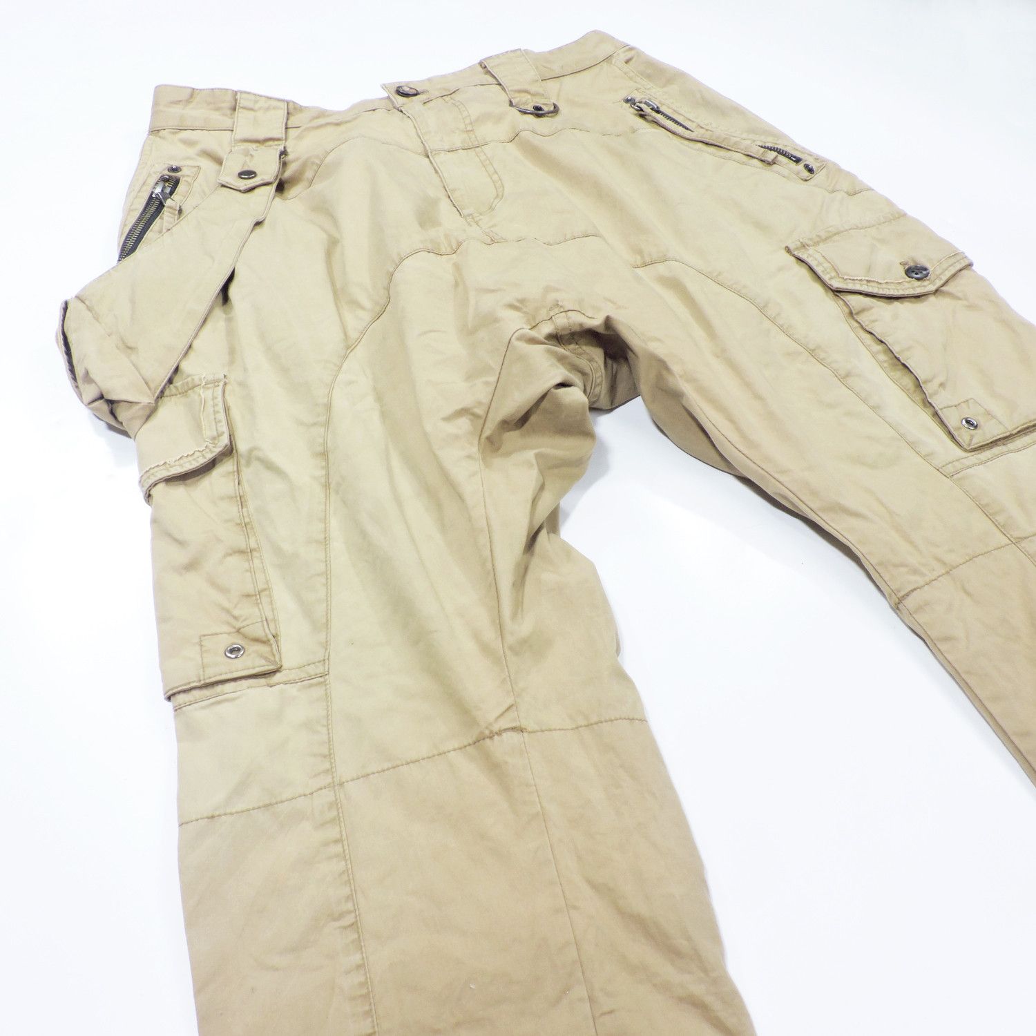 PPFM PPFM DESTRUCTPRODUCT PARACHUTE MULTI POCKET CARGO PANTS Size US 30 / EU 46 - 6 Thumbnail