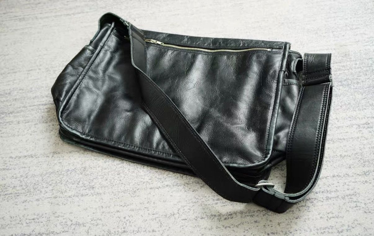Comme des Garcons Homme Comme des Garçons Leather Messenger Bag Size ONE SIZE - 3 Thumbnail