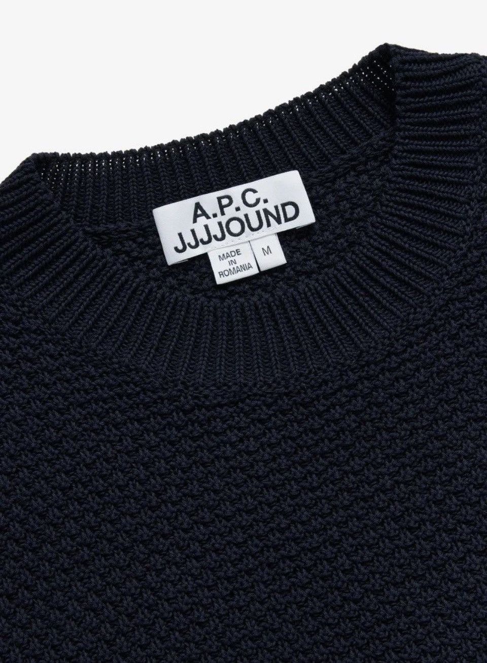 A.P.C. × Jjjjound A.P.C. JJJJound Knit Sweater - Medium / Navy | Grailed