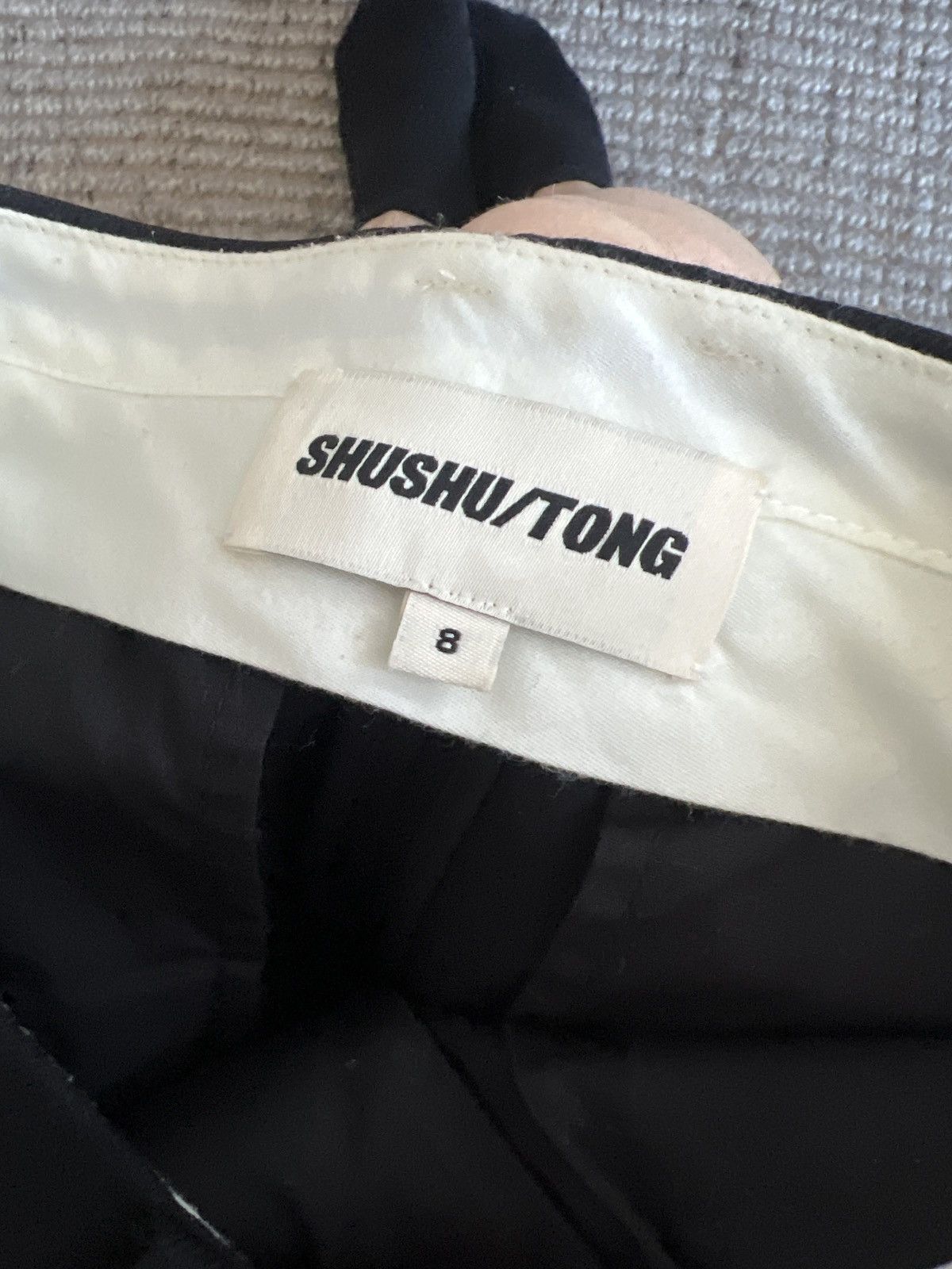 Shushu/Tong SHUSHU/TONG Black wide leg Shorts Size 27" / US 4 / IT 40 - 11 Thumbnail