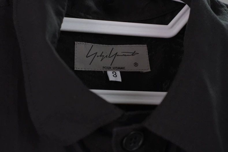 Yohji Yamamoto Yohji Yamamoto Tencel shirt Size US L / EU 52-54 / 3 - 3 Thumbnail