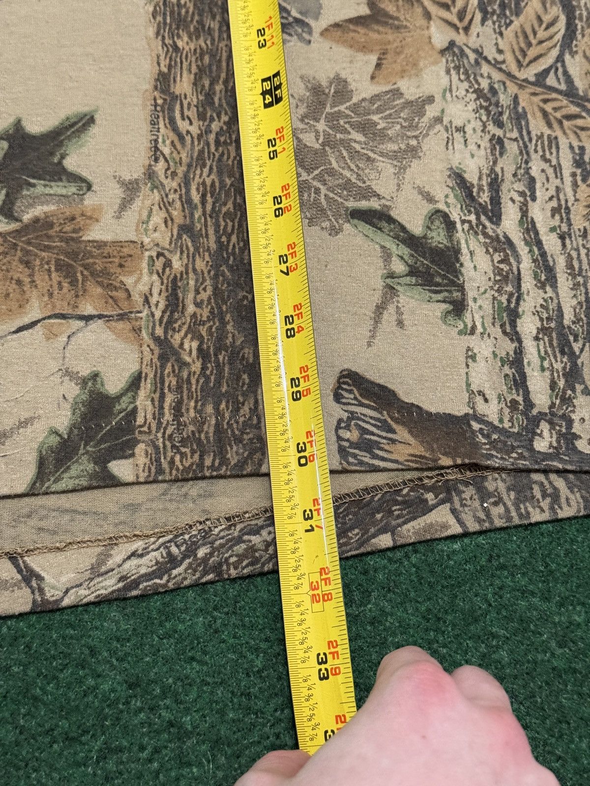 Realtree Vintage Realtree Pocket Camo XL Baggy 25x30 Hip Hop T Shirt Size US XL / EU 56 / 4 - 6 Thumbnail