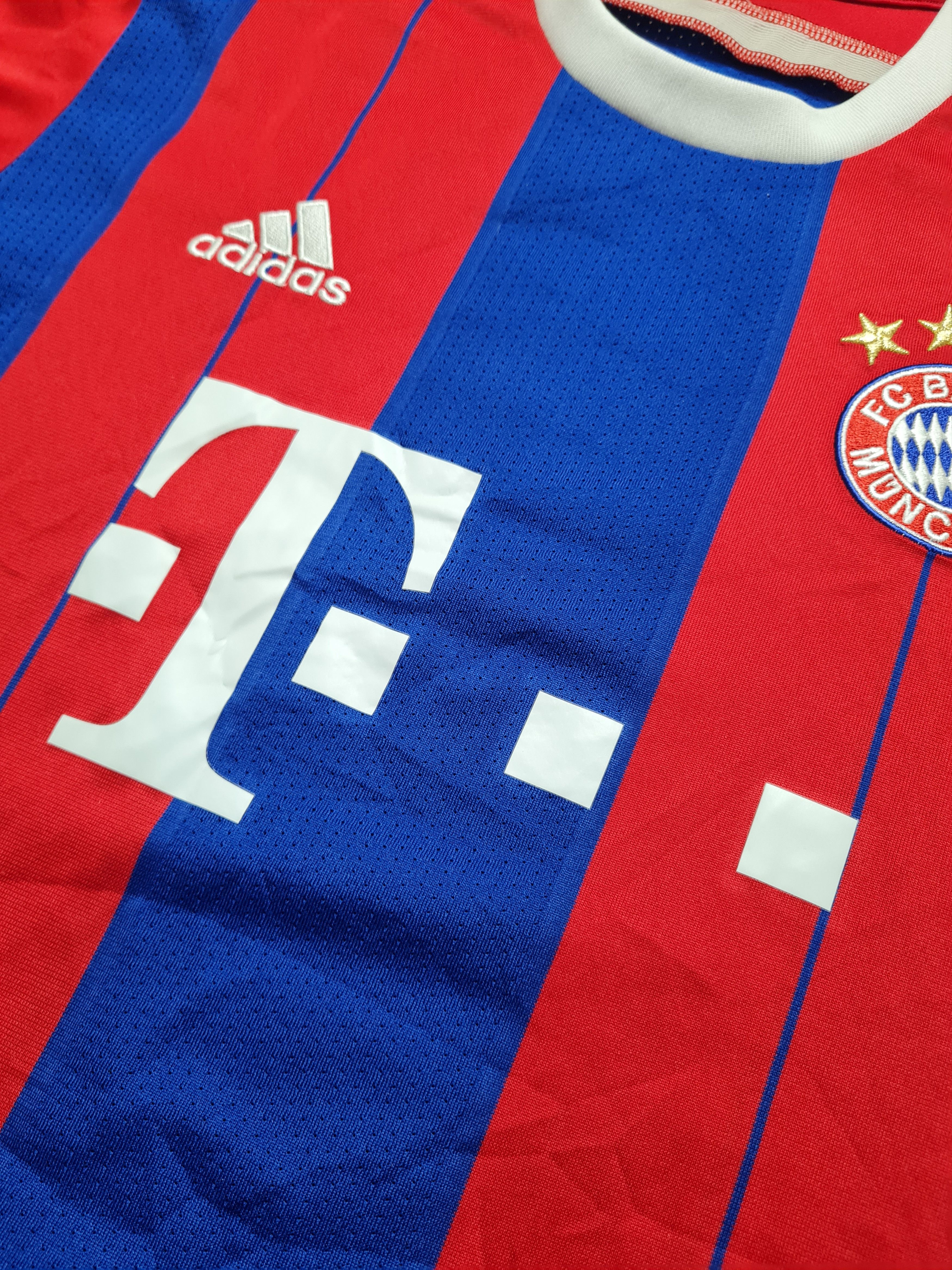 Adidas BAYERN MUNICH HOME FOOTBALL SHIRT 2014/2015 ADIDAS SOCCER Size US M / EU 48-50 / 2 - 4 Thumbnail