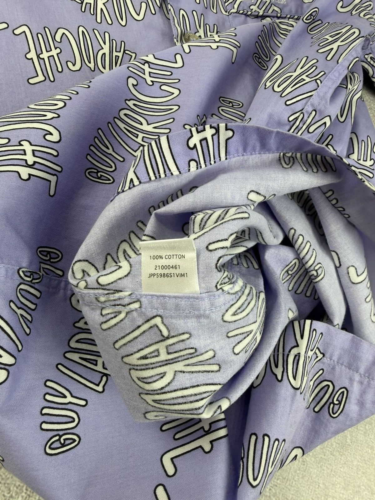 Guy Laroche Guy Laroche Monogram Short Sleeve Short Size 3 Size US L / EU 52-54 / 3 - 6 Thumbnail