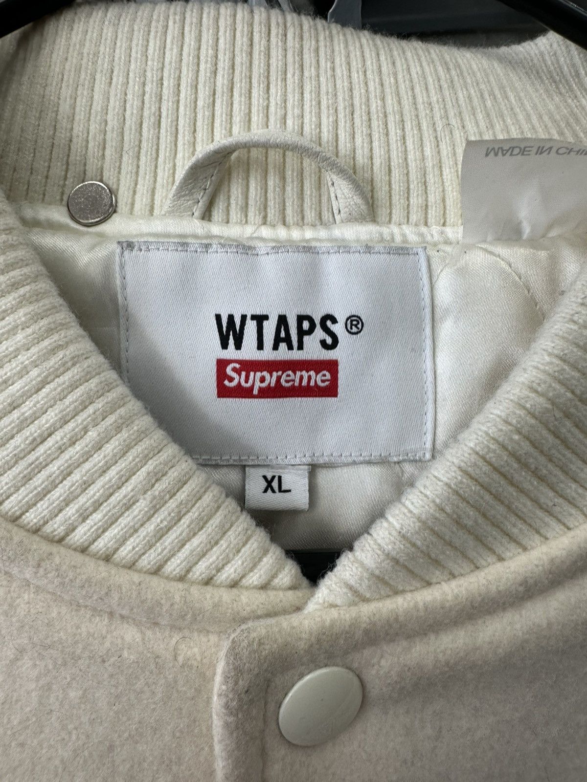 Supreme × Wtaps supreme wtaps varsity jacket XL Size US XL / EU 56 / 4 - 7 Thumbnail