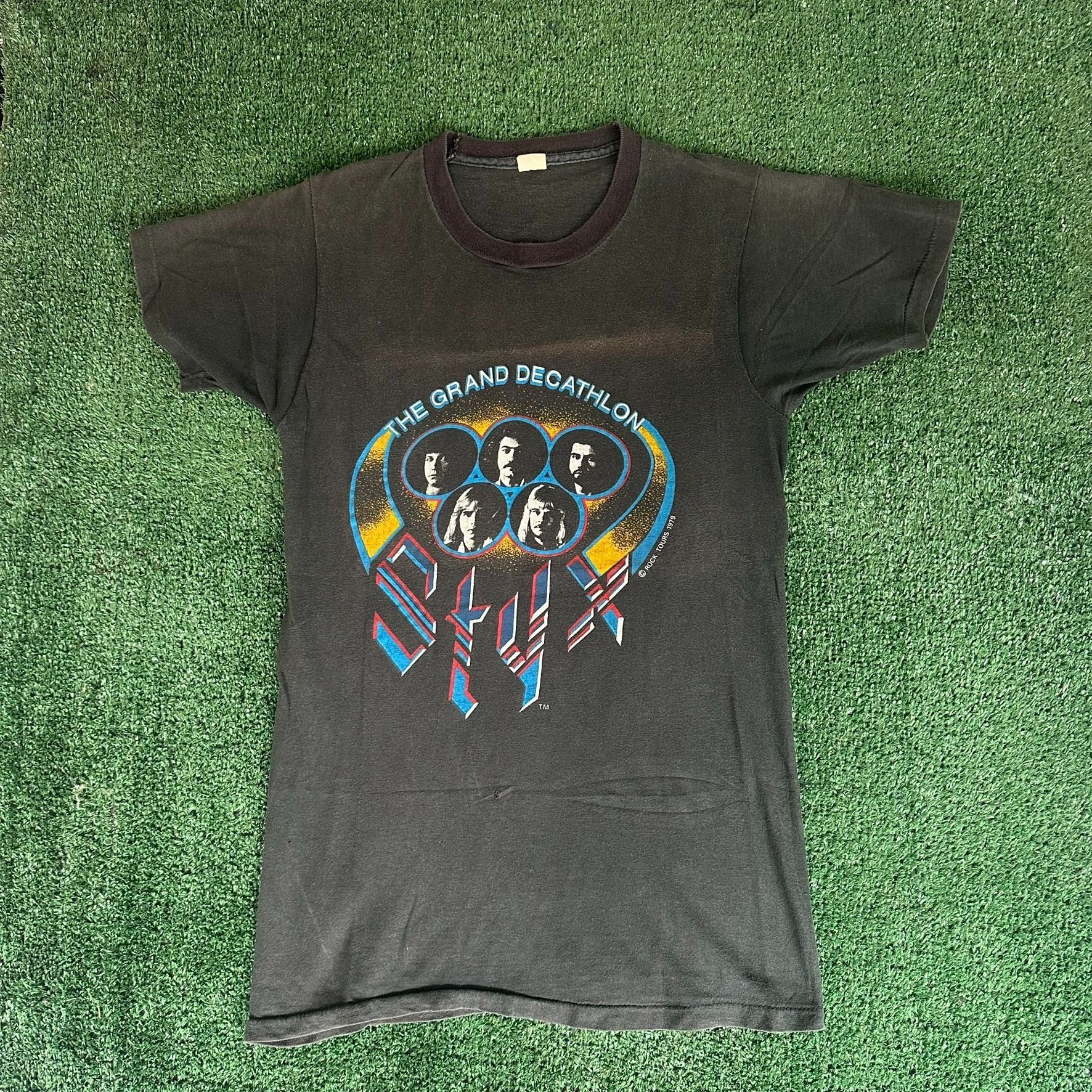 Band Tees Vintage 70s Styx Decathlon T-Shirt 1979 Tour Rock Band Tee Size US S / EU 44-46 / 1 - 1 Thumbnail