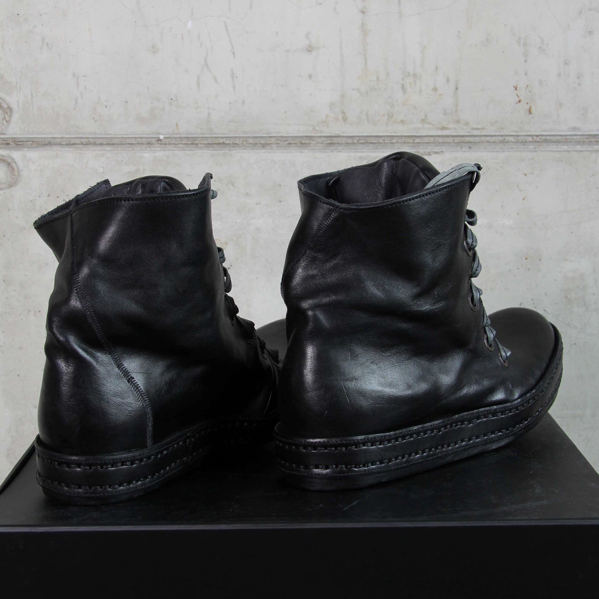 James Kearns James Kearns 8-Eyelet Black Guidi Horsehide Boots Size US 8 / EU 41 - 3 Thumbnail