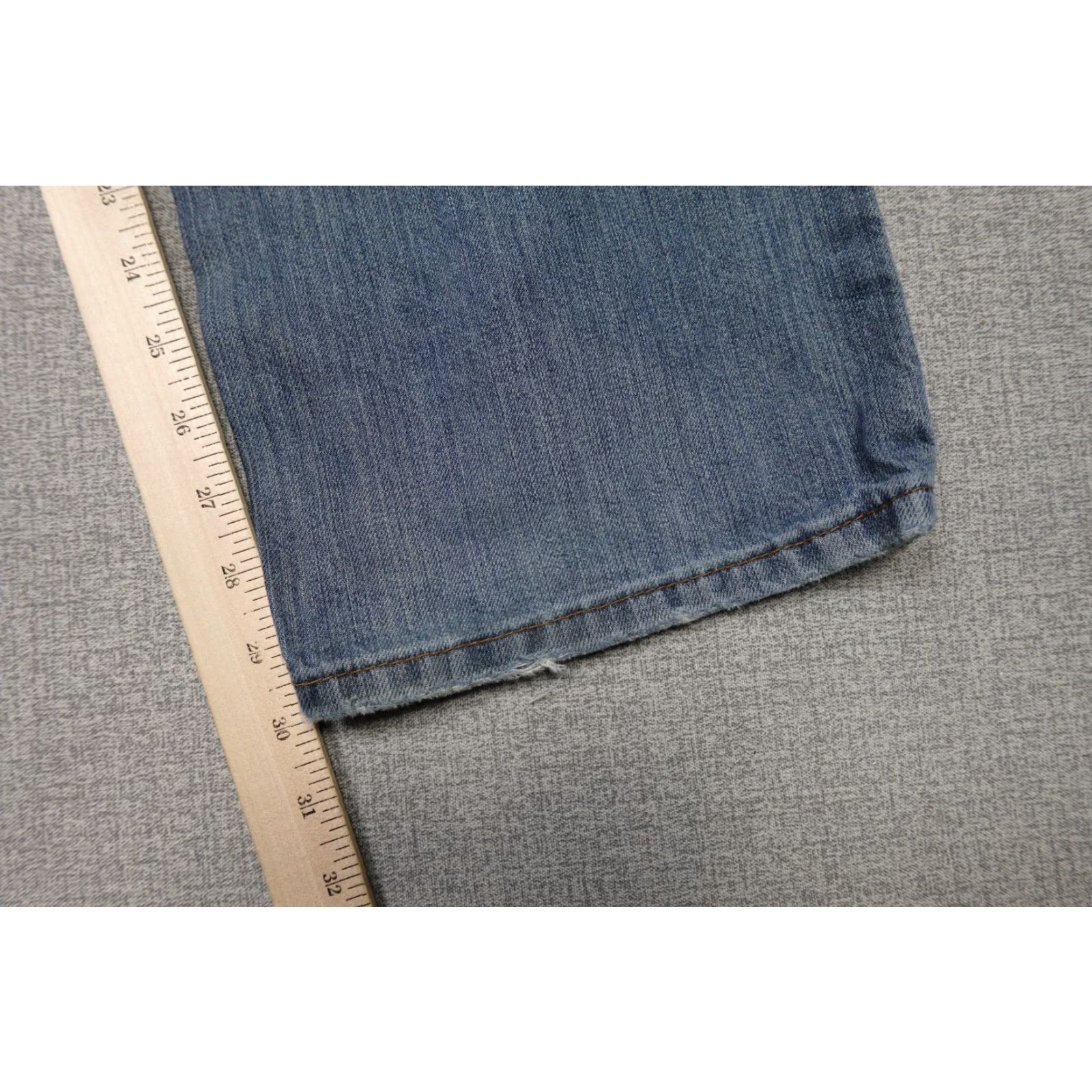 Levi's Levi's 559 Jeans Mens 36x30 Blue Relaxed Straight Light Wash Denim USA Size US 36 / EU 52 - 7 Thumbnail
