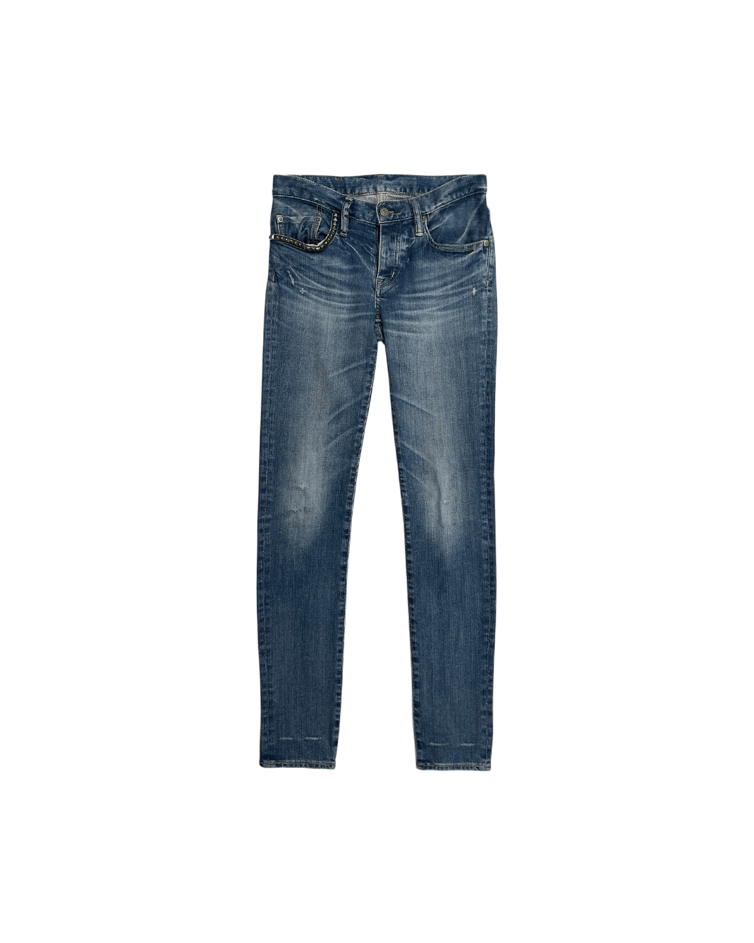 Hysteric Glamour Hysteric Studded Scab Patched Jeans | Grailed