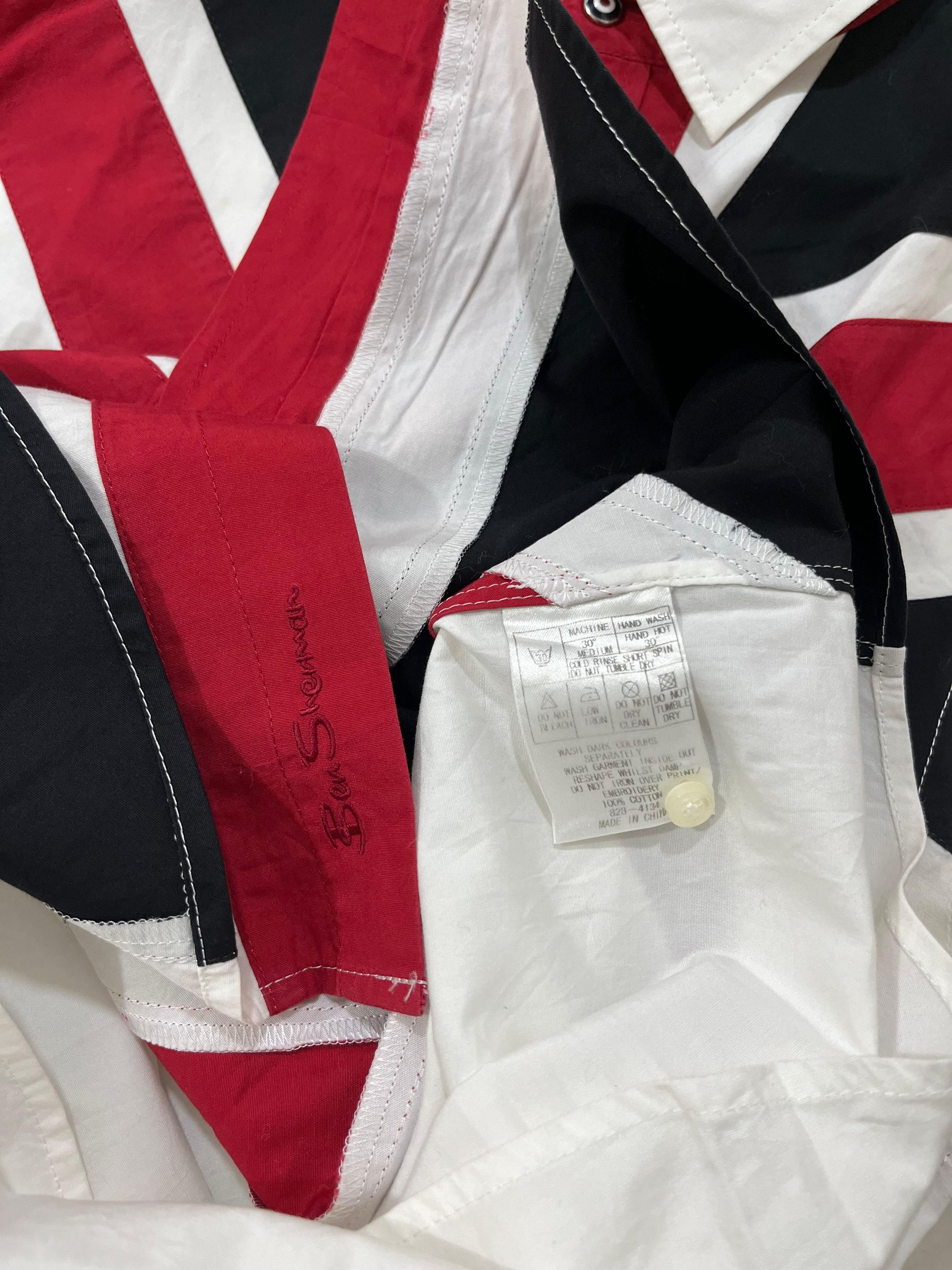 Ben Sherman 💥Rare💥Ben Sherman Reats Tailor Zazous Union Jack Shirt Size US S / EU 44-46 / 1 - 6 Thumbnail