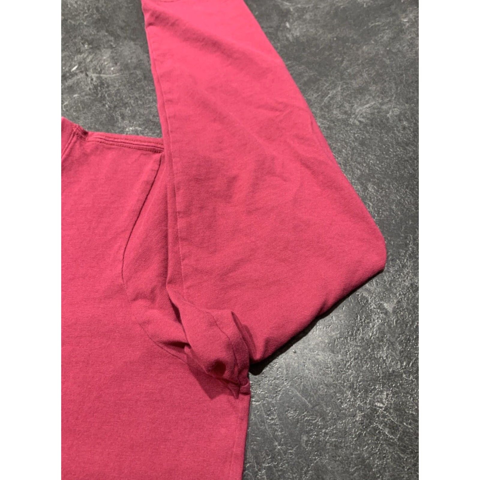 Life is Good VINTAGE Life is Good Pink Fall Leaves Long Sleeve V-Neck Womens Large L T Shirt Size L / US 10 / IT 46 - 2 Thumbnail