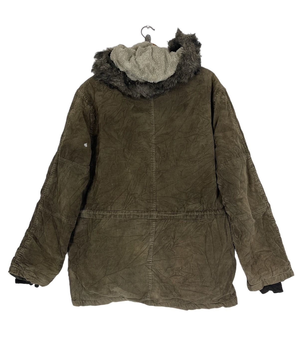 Giordano × Vintage GIORDANO EST 1981 CUDUROY PARKA JACKET Size US XL / EU 56 / 4 - 9 Thumbnail