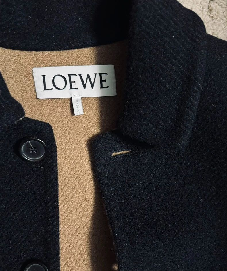 Loewe LOEWE Split-skin double-sided wool jacket coat Size US L / EU 52-54 / 3 - 3 Thumbnail