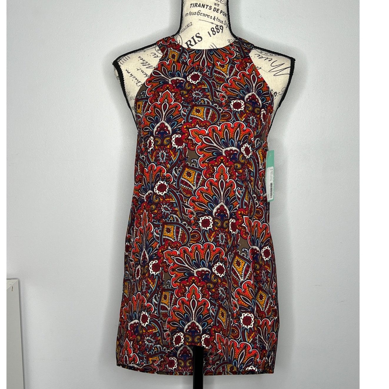 Other Ivonne Halter Top - Stitch Fix Open Back Sleeveless Blouse Size S / US 4 / IT 40 - 12 Thumbnail