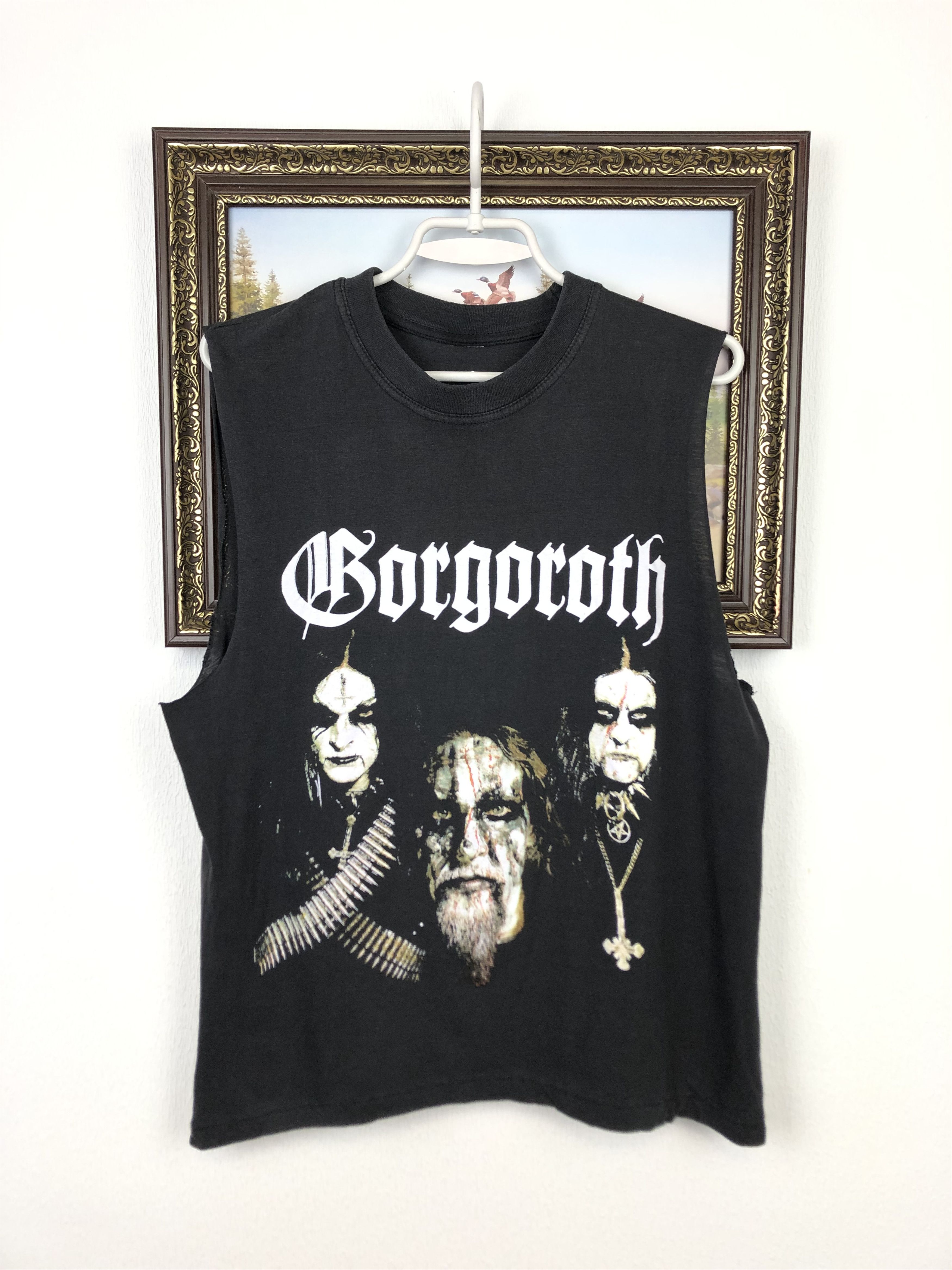 Vintage Vintage 90s Gorgoroth Women Shirt Tee Band Over Print Size M / US 6-8 / IT 42-44 - 1 Thumbnail