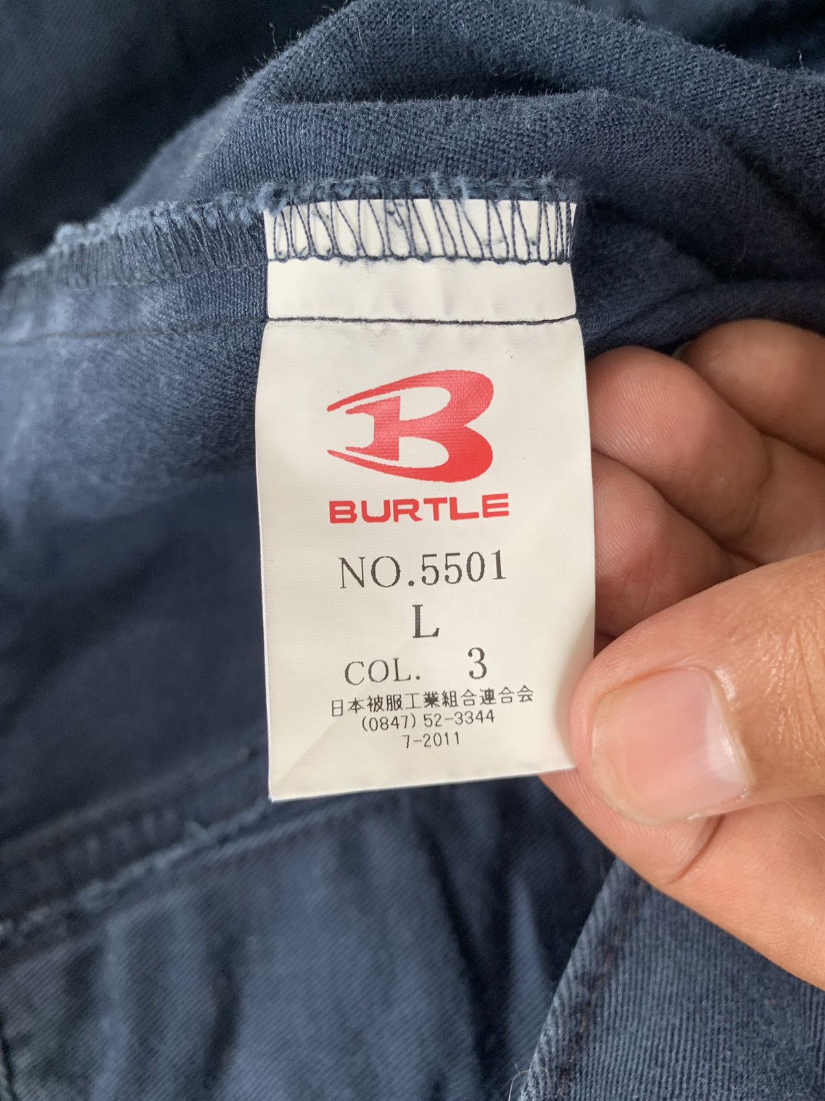 Japanese Brand Burtle Workwear Jacket Size US L / EU 52-54 / 3 - 13 Thumbnail
