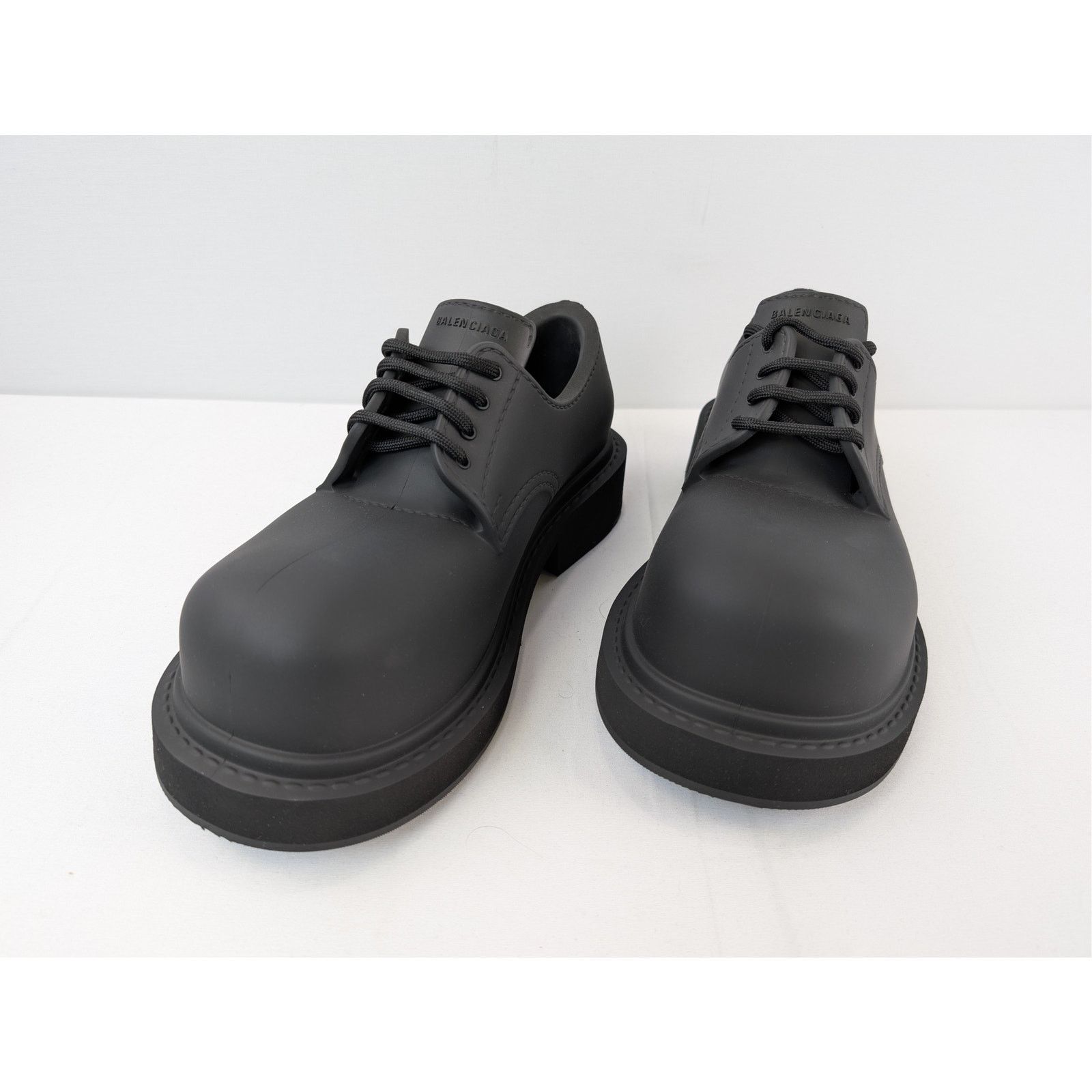 Balenciaga o1rshd1 Full eva Steroid Derby Boots in Black Size US 9 / EU 42 - 8 Thumbnail