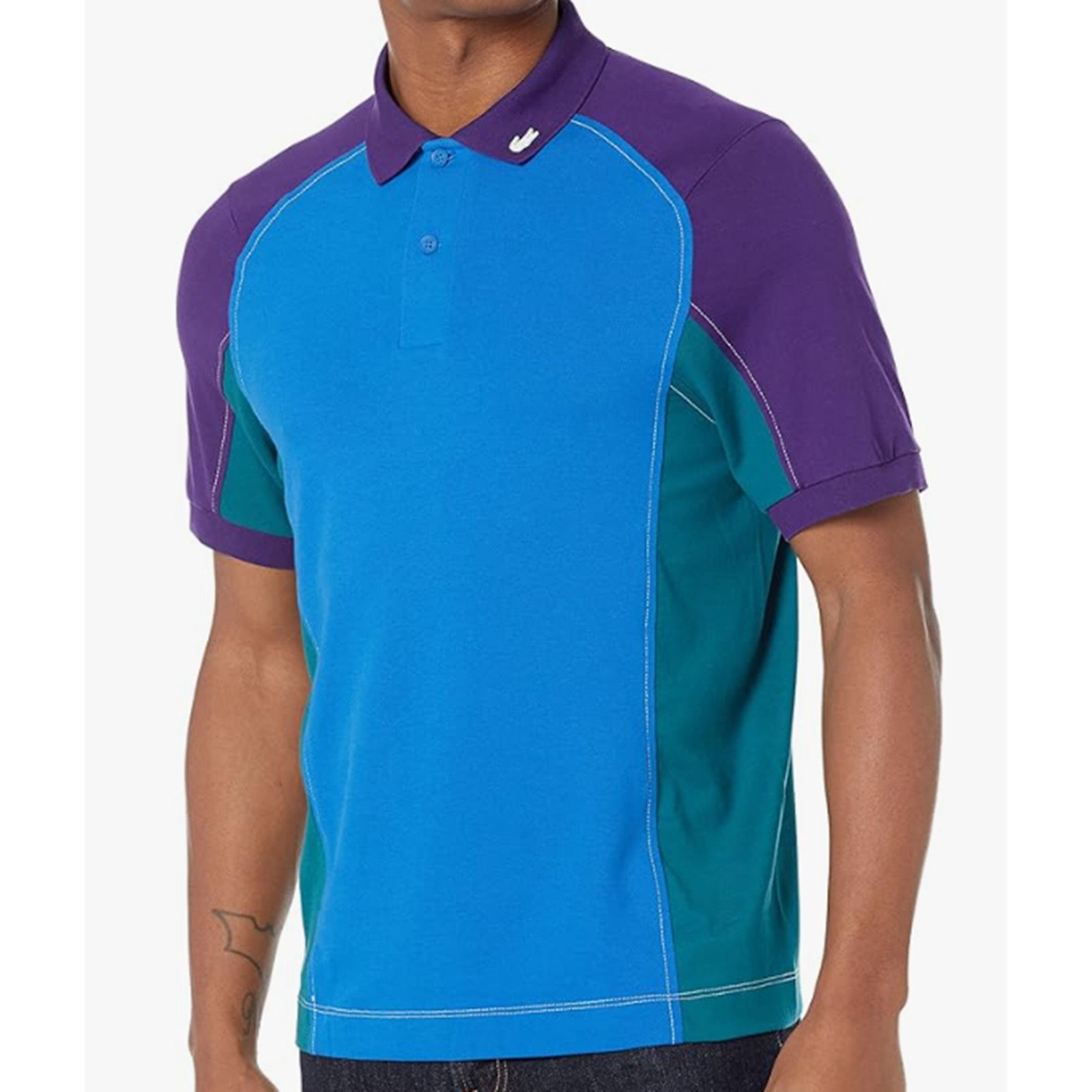 Lacoste Lacoste Men's Sport Regular Fit Stretch Mini-Piqué Polo M Size US M / EU 48-50 / 2 - 1 Thumbnail