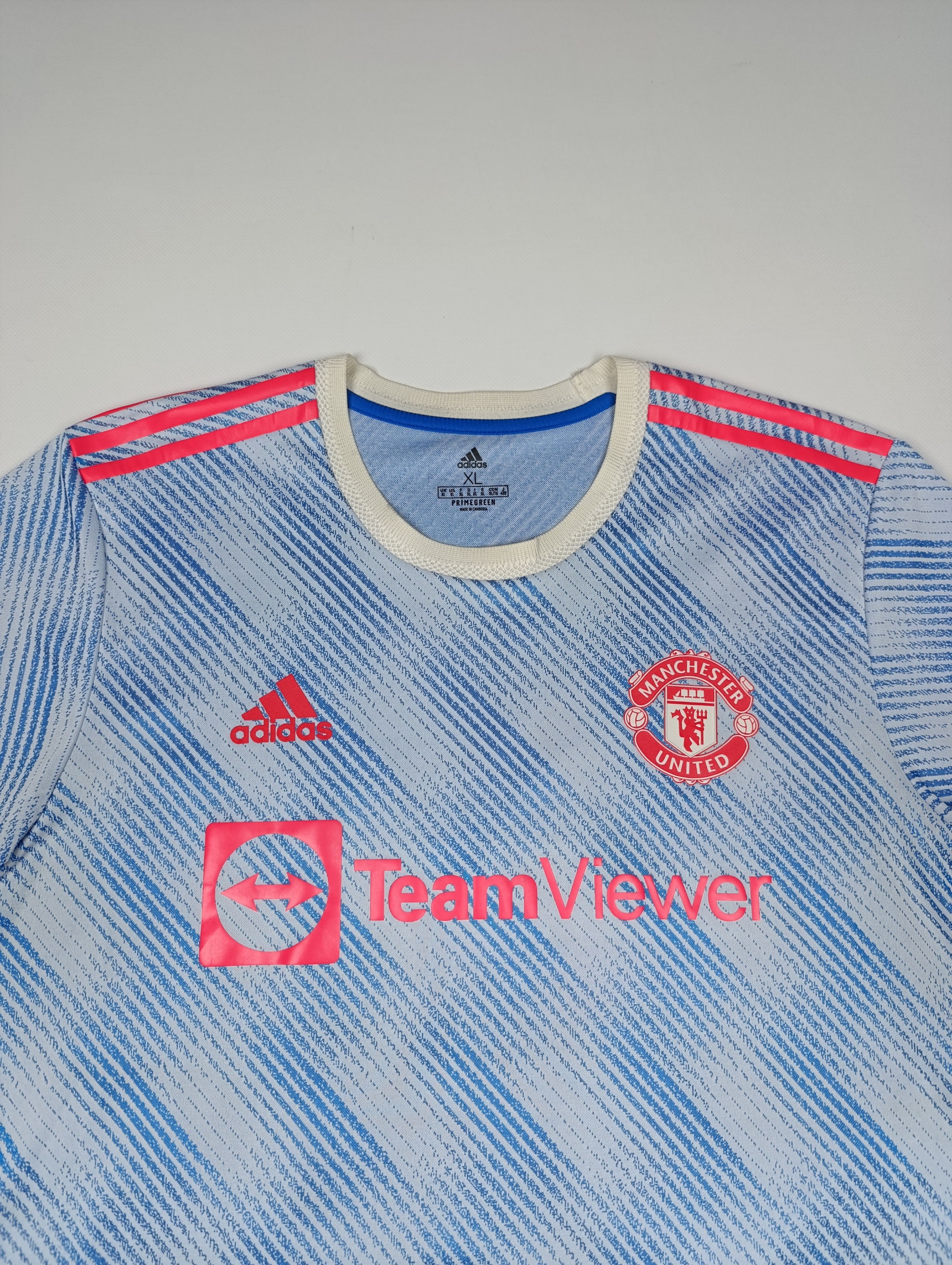 Adidas ADIDAS MANCHESTER UNITED 2021 2022 SHIRT JERSEY #25 SANCHO Size US XL / EU 56 / 4 - 4 Thumbnail