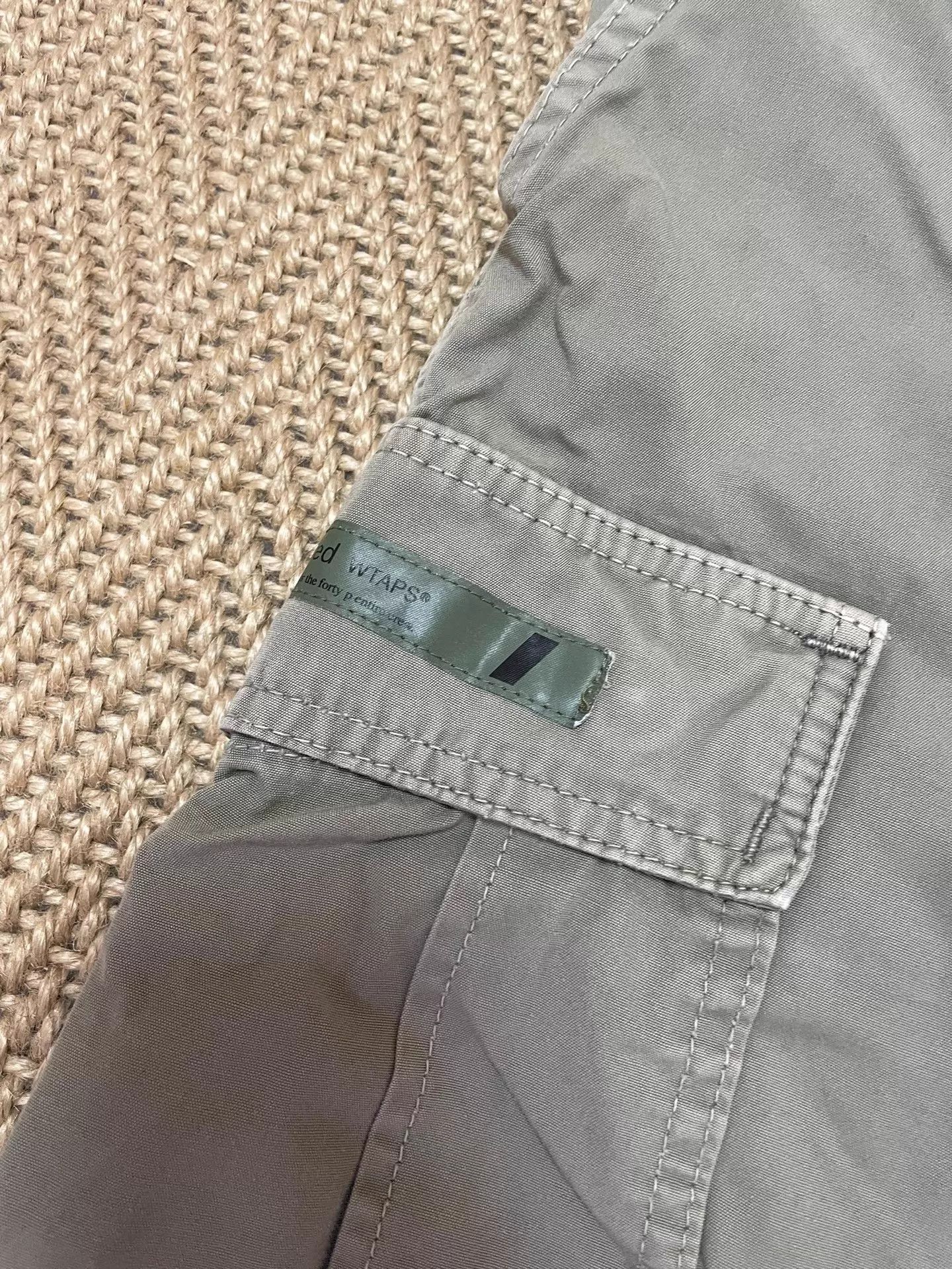 Wtaps WTAPS 13SS JUNGLE CHOPPED Wax Dyed Washed Olive 7/8 Short Size US 29 - 7 Thumbnail
