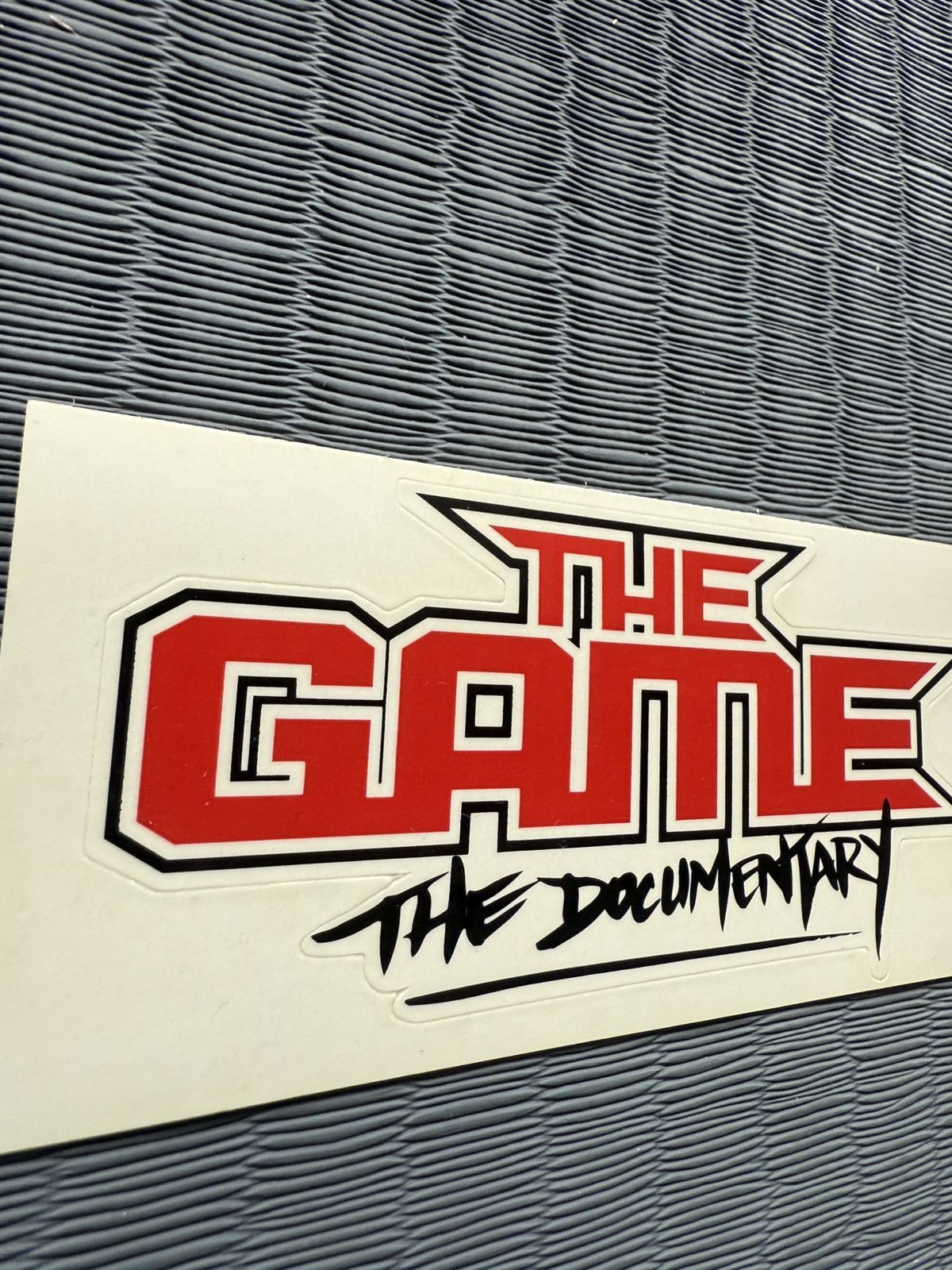 Other The Game ‘The Documentary’ Promo Sticker Size ONE SIZE - 2 Thumbnail
