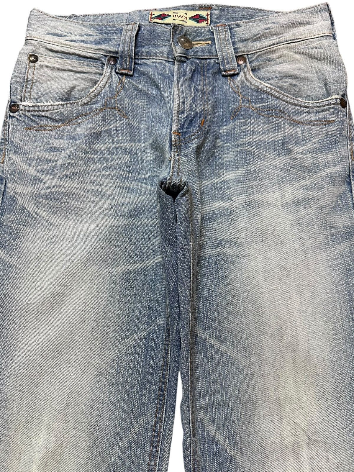 Edwin Vintage Edwin XV Flare Bootcut Faded Wash Denim Size US 29 - 2 Thumbnail