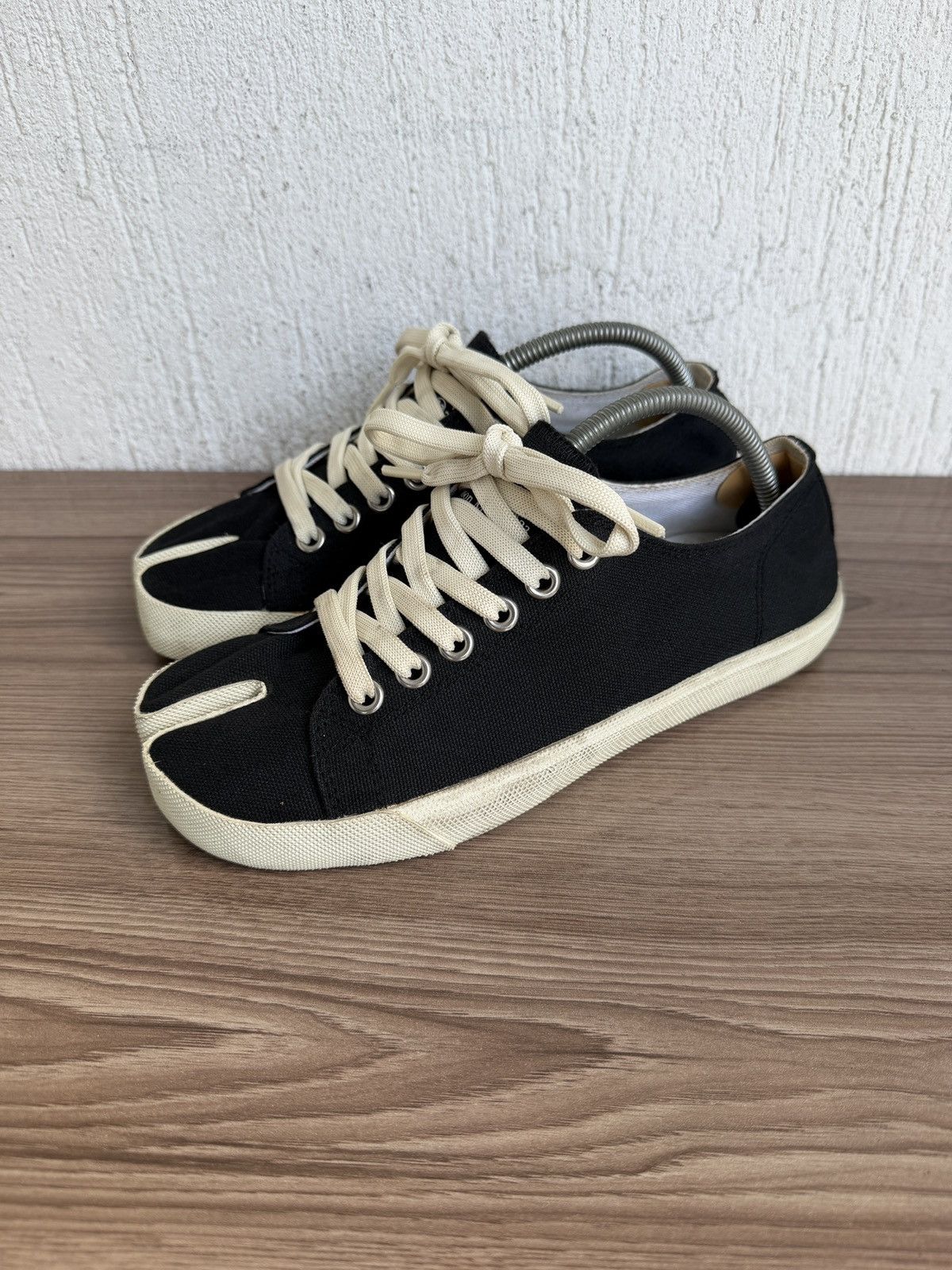 Maison Margiela Tabi canvas sneakers Size US 8.5 / IT 38.5 - 5 Thumbnail