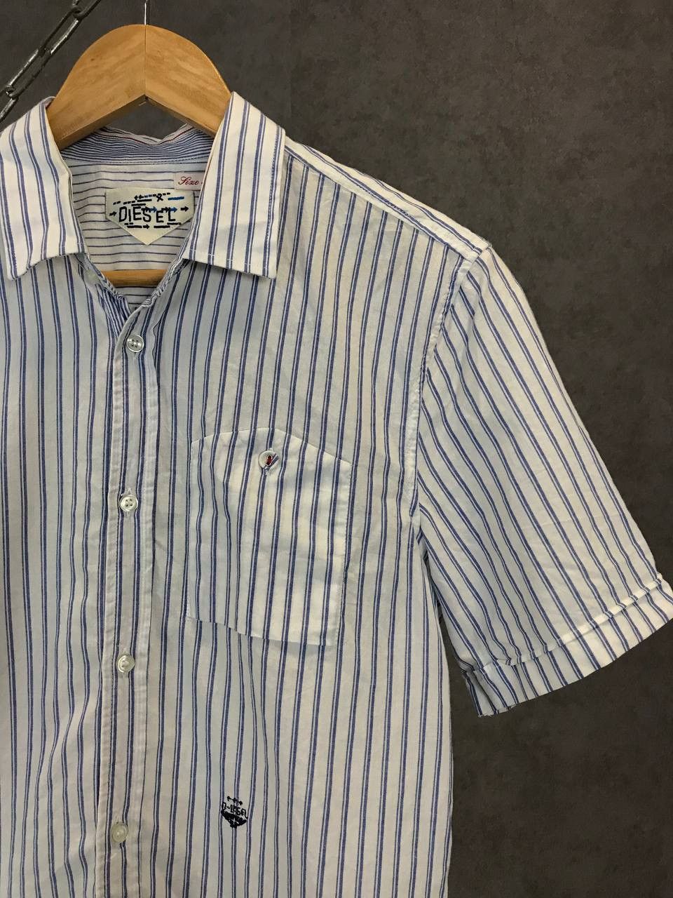 Diesel Diesel vintage designer striped shirt Size US S / EU 44-46 / 1 - 2 Thumbnail