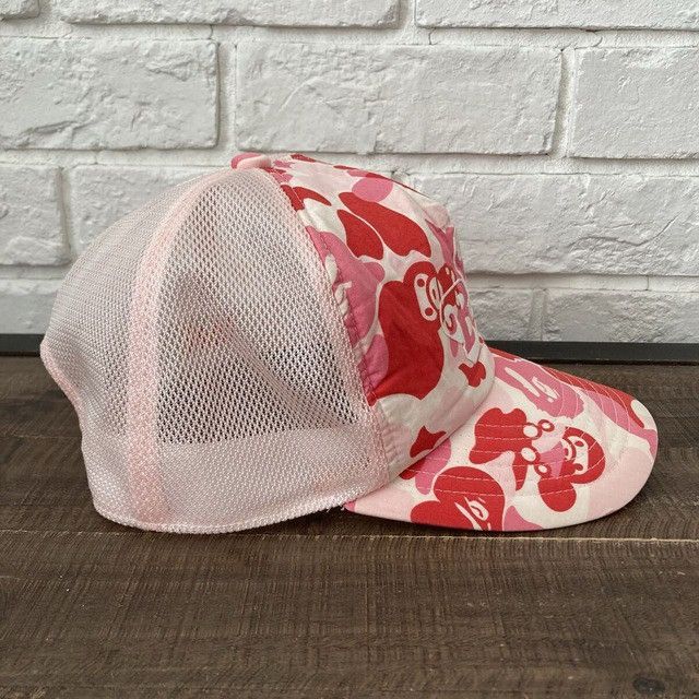 Bape BAPE Nap Lisa ABC Camo Pink trucker hat cap milo APE NIGO Size ONE SIZE - 5 Thumbnail