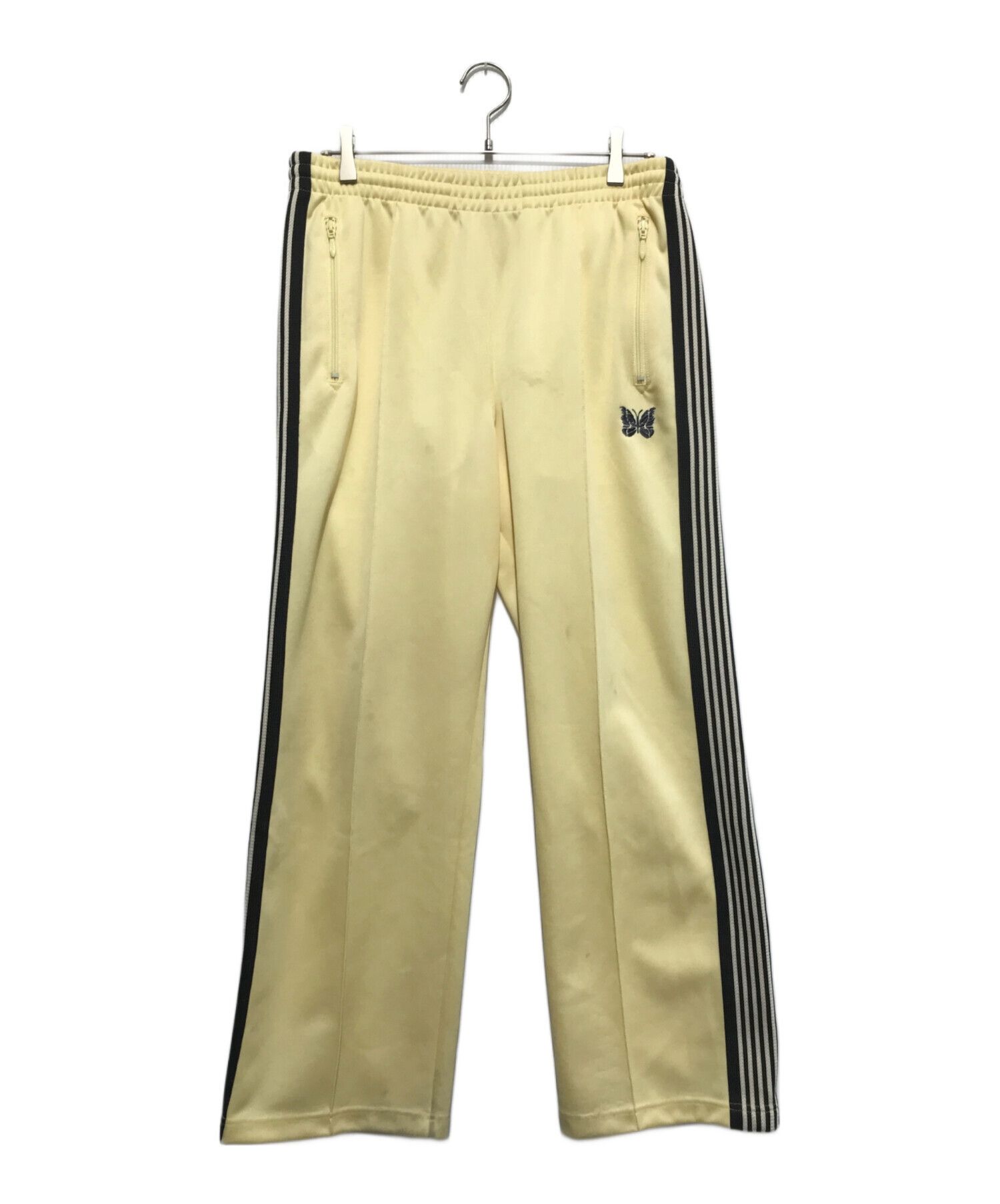 パンツ Needles Track Pants / Yellow Needles Velour Narrow Track Pant - Yellow | Garmentory