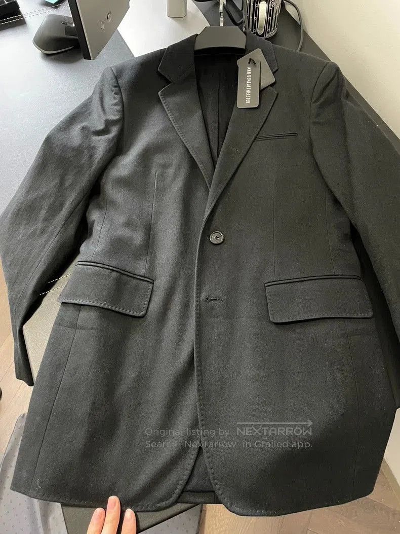 Ann Demeulemeester Ann Demeulemeester Runway Black Blazer. Size US XXS / EU 40 - 2 Thumbnail