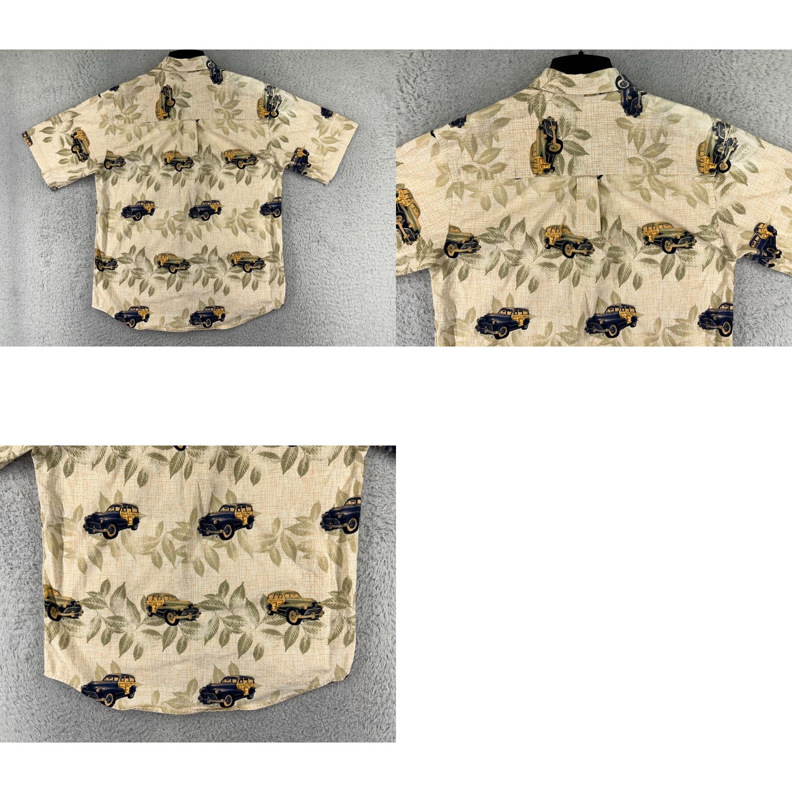 Vintage VINTAGE Puritan Shirt Men Medium Beige Floral Aloha Hawaiian Button-Up Shirt Mens Size US M / EU 48-50 / 2 - 9 Thumbnail