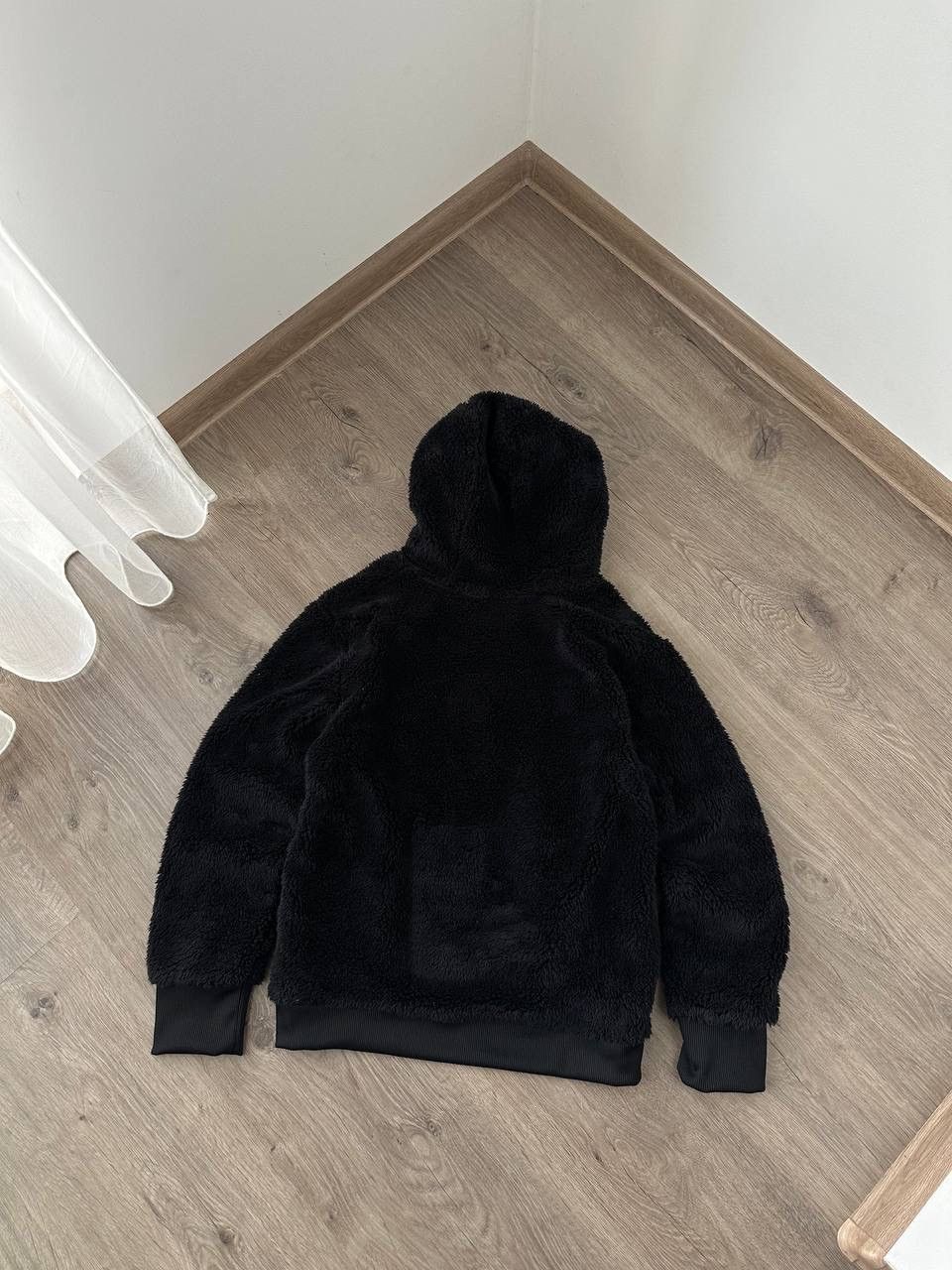 Nike × Nike ACG × Vintage Vintage Nike Sherpa Black Ninja Fleece Hoodie Size M / US 6-8 / IT 42-44 - 11 Thumbnail
