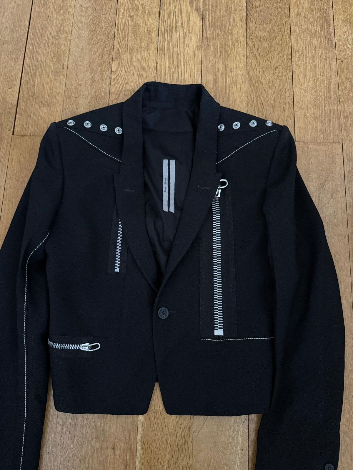 Rick Owens FW25 Alice studded blazer Size 46R - 3 Thumbnail