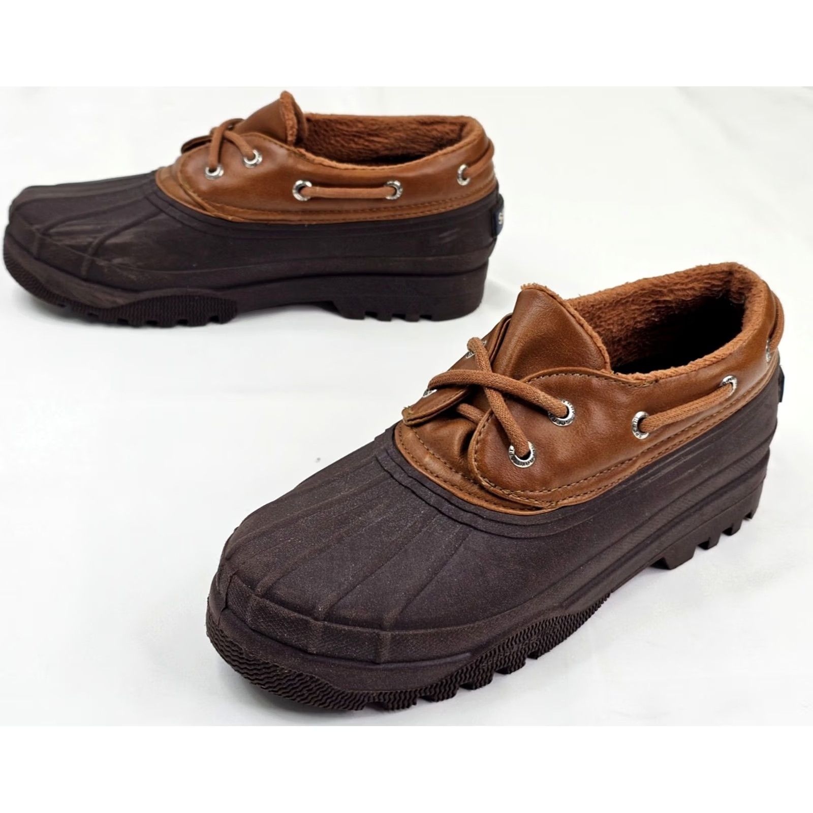 Sperry Sperry Top Sider Boots Women 7.5 Tan Waterproof Leather Lined Ankle Heron Seal Low Boots, M, Casual, Preppy, Nautical, Walking, EUC Size US 8 / IT 38 - 7 Thumbnail