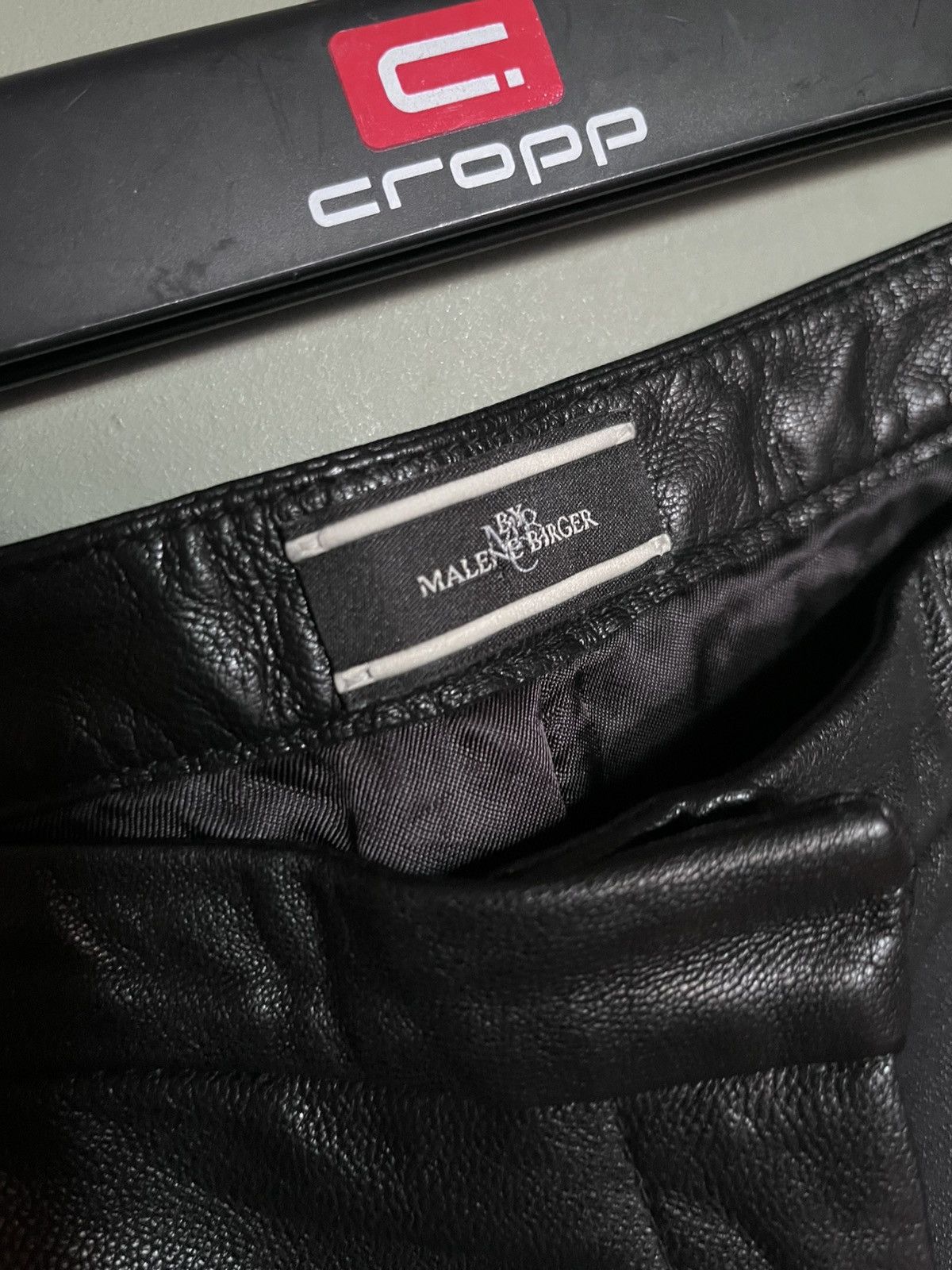 By Malene Birger Black leather pant by Malene Birger Real sheep leather Size 25" / US 0 / IT 36 - 3 Thumbnail