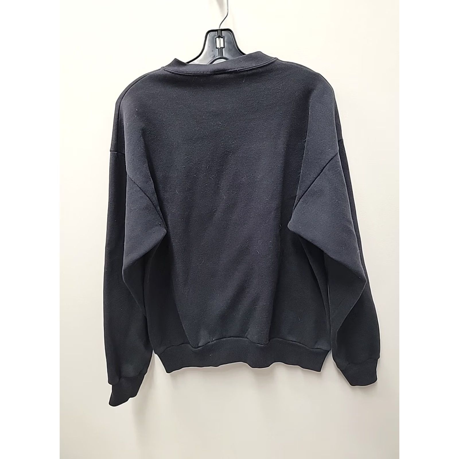 Vintage VINTAGE Artex Sweatshirt Jets Black Marvin the Martian Men’s L Sweatshirt Size US L / EU 52-54 / 3 - 6 Thumbnail