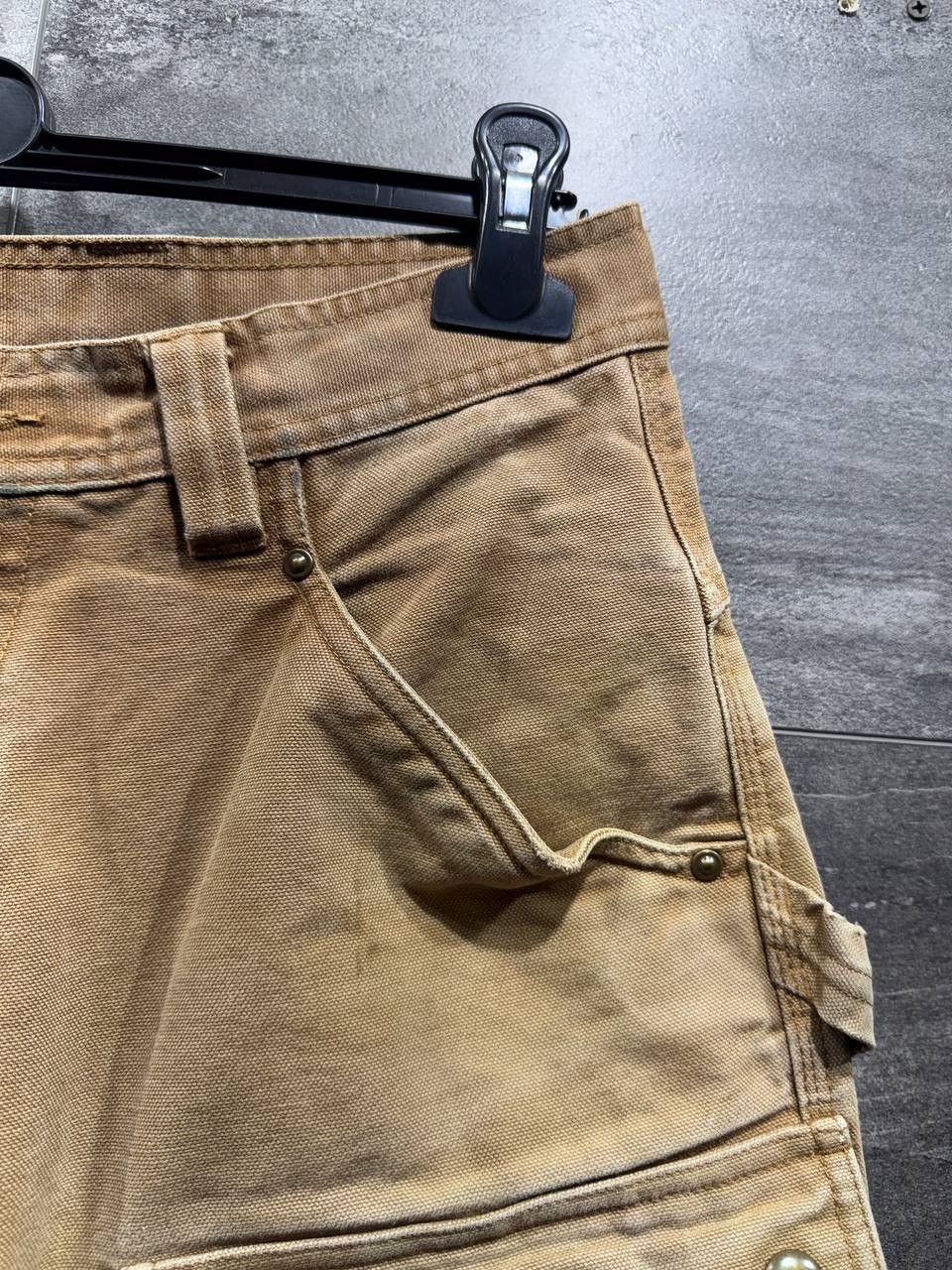 Carhartt Carhartt EB219 Tan Brown Cargo Double Knee Work Pants Size US 30 / EU 46 - 3 Thumbnail