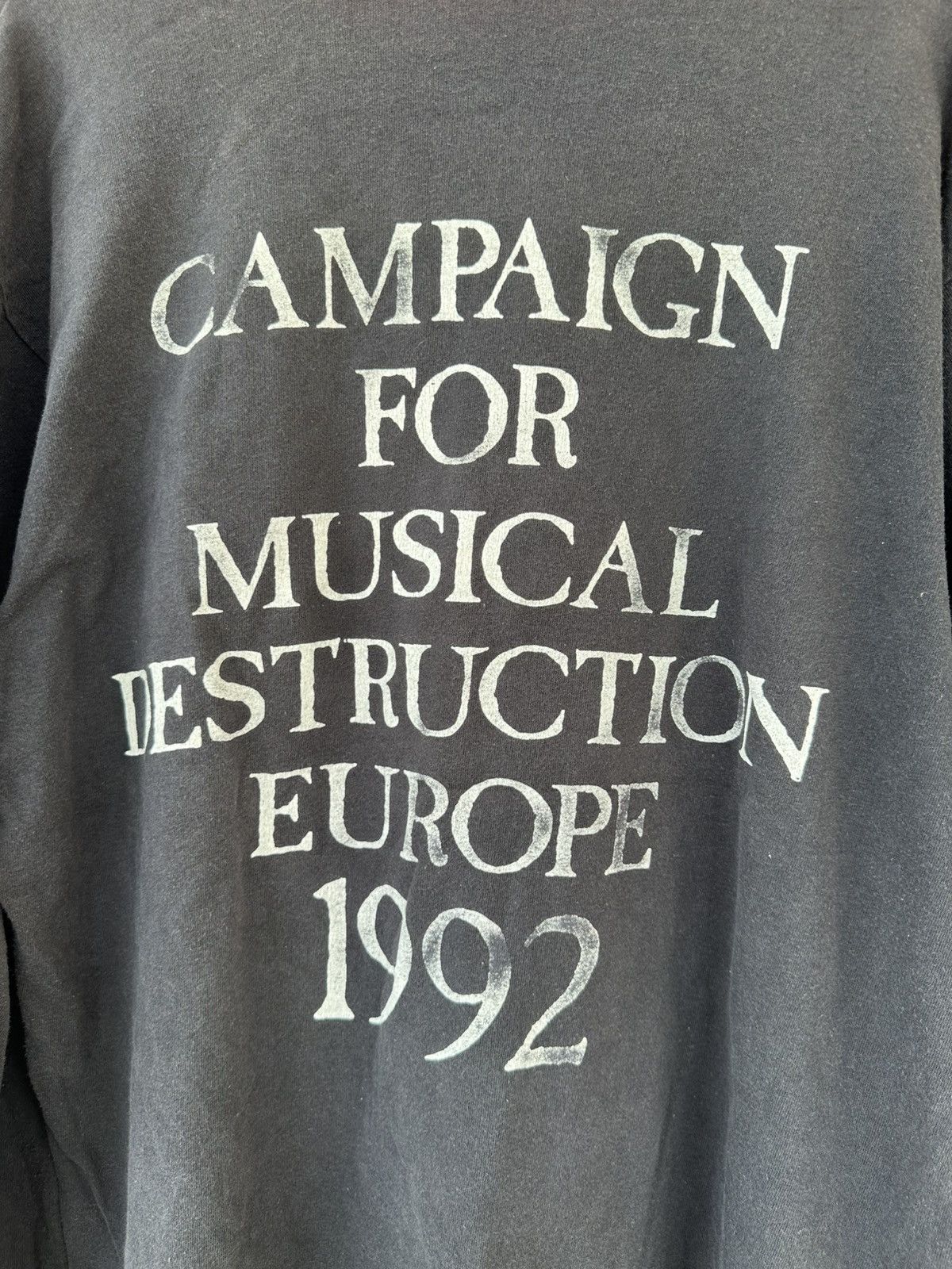 Band Tees Vintage 90s Napalm Death Musical Destruction LS Tee Size US XL / EU 56 / 4 - 4 Thumbnail