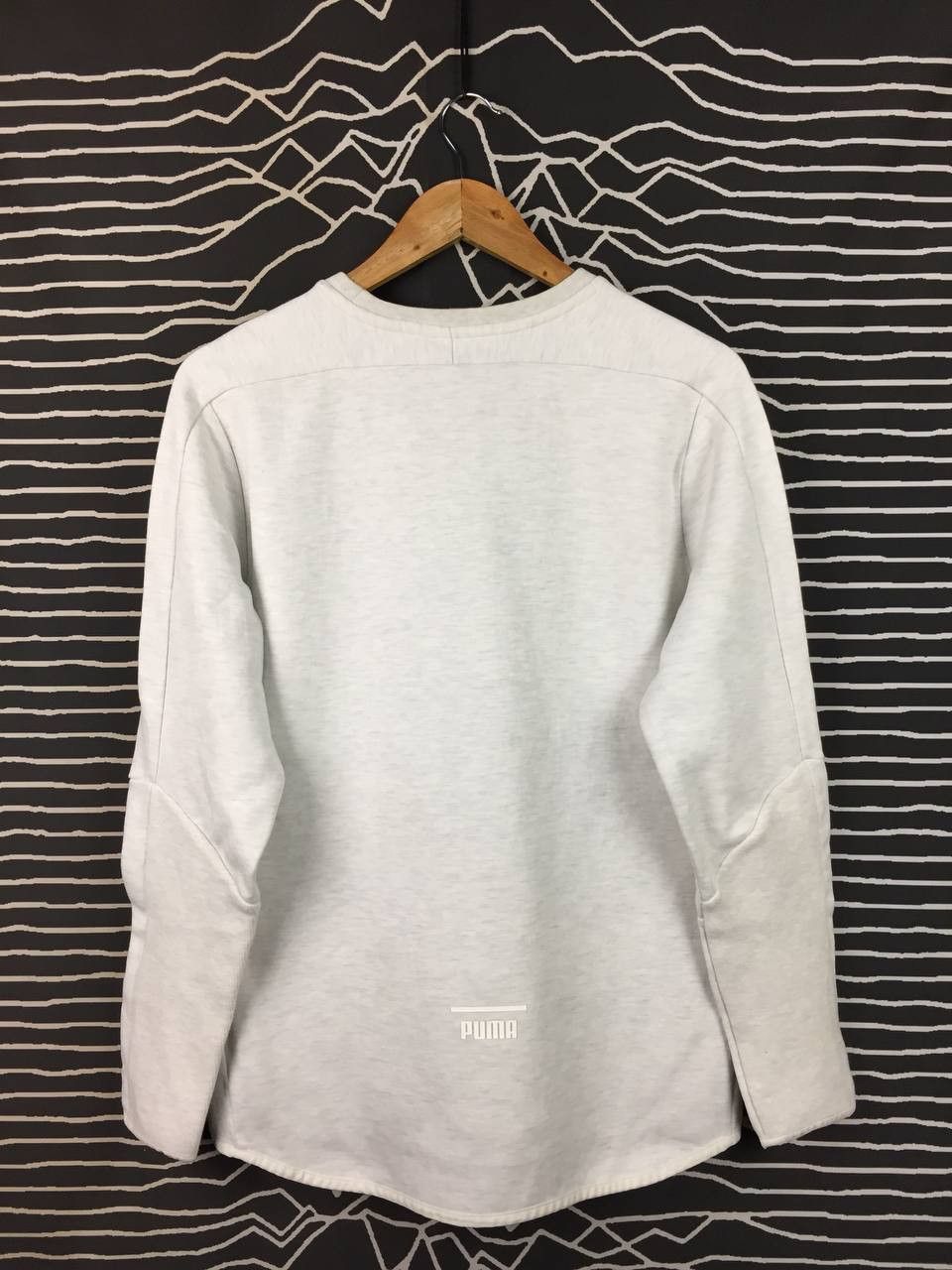 Puma Puma Urban Tech Light Grey Crewneck Sweatshirt Size US L / EU 52-54 / 3 - 8 Thumbnail