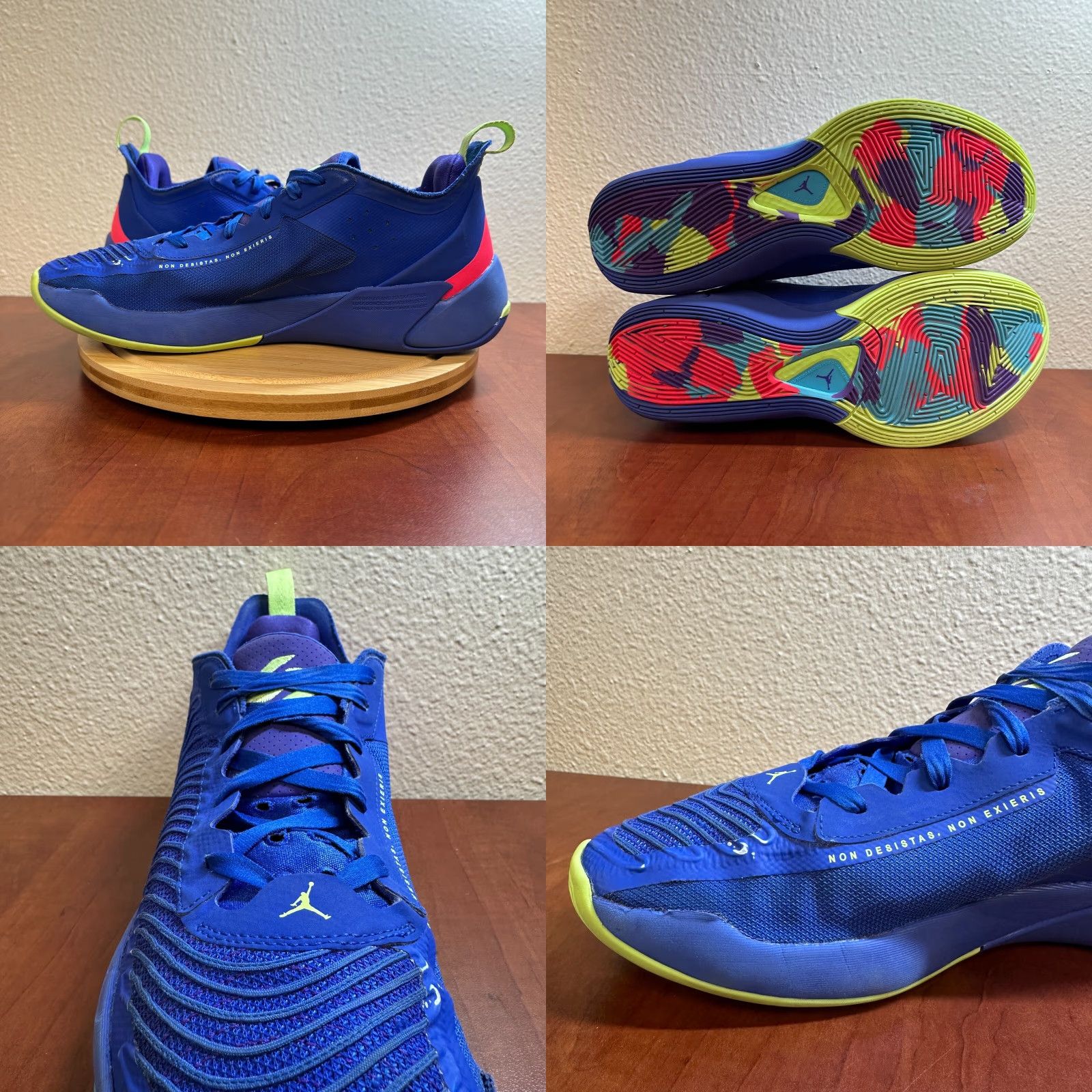 Jordan Brand Jordan Luka 1 Shoes Mens 12 Basketball Low Top Blue Rubber Lace Up DN1772 436 Size US L / EU 52-54 / 3 - 8 Thumbnail