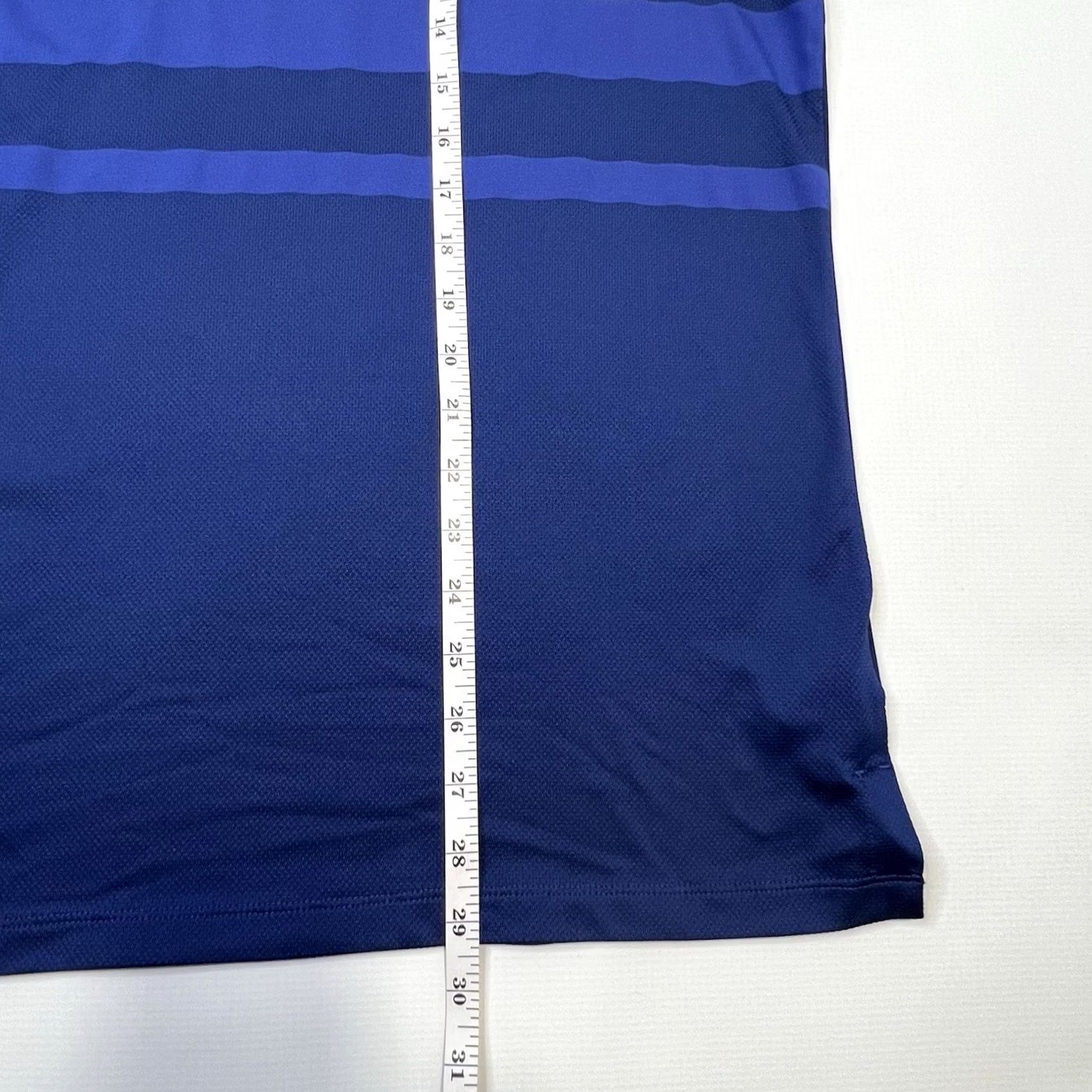 Nike Nike Dri-FIT Vapor Polo Shirt Mens Medium Blue Striped Golf BV0474-492 Size US M / EU 48-50 / 2 - 3 Thumbnail